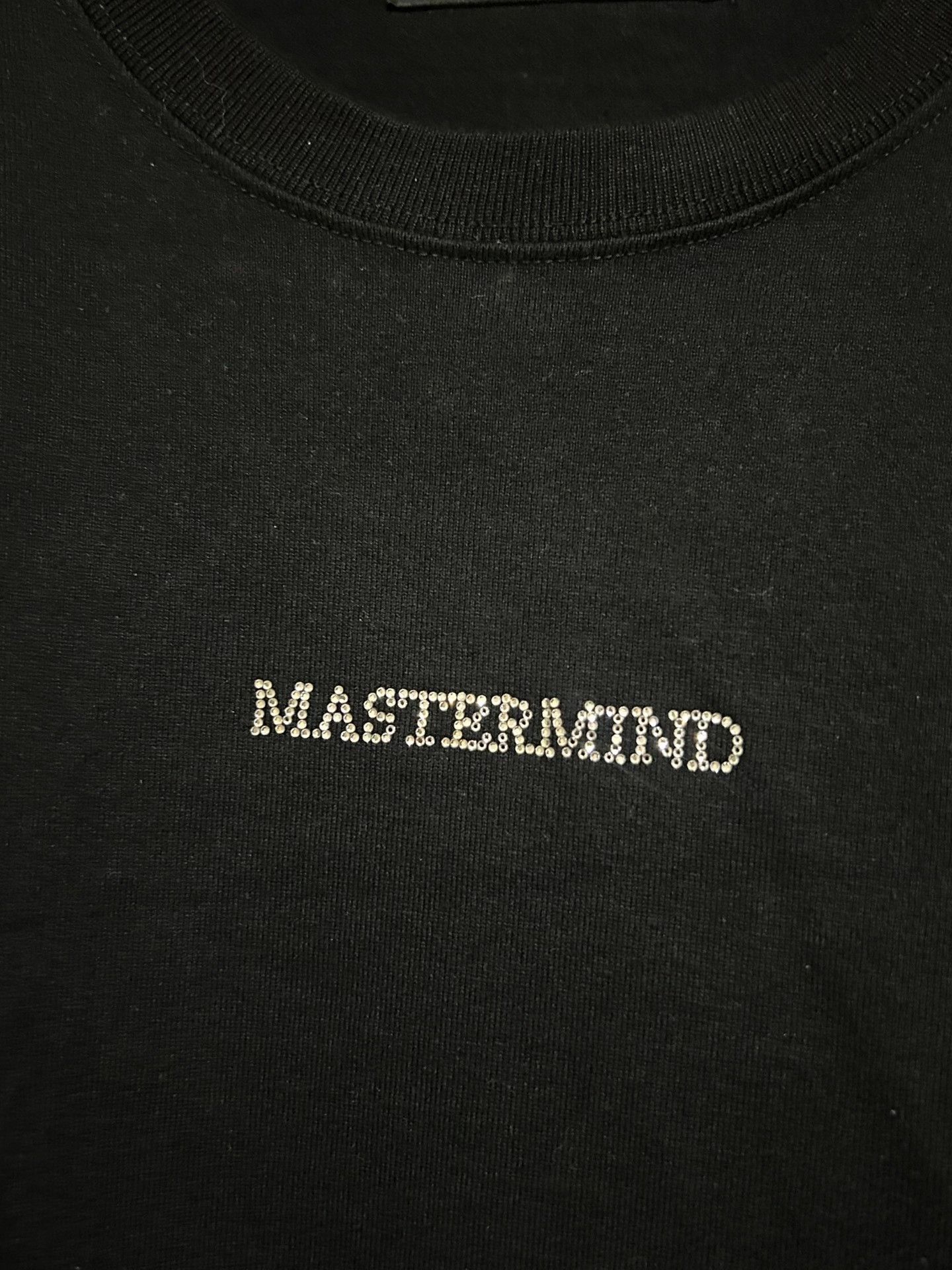 Mastermind Japan mastermind japan MMJ Rhinestone Skull Crewneck Size US S / EU 44-46 / 1 - 3 Thumbnail