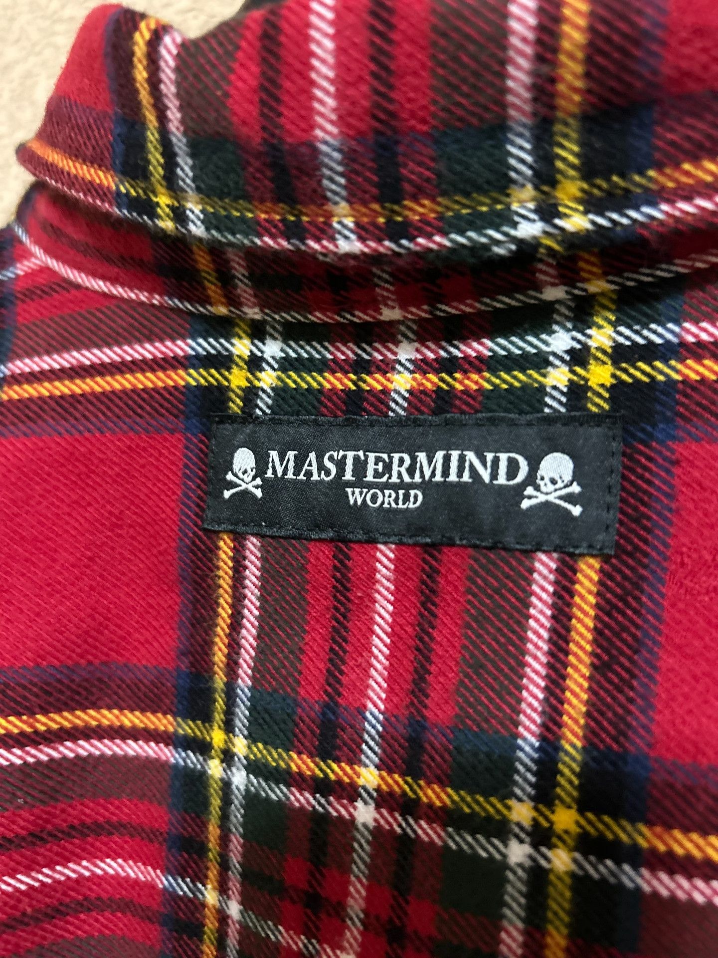 Mastermind World mastermind world MMW Reversible Plaid Shirt Size US M / EU 48-50 / 2 - 8 Thumbnail
