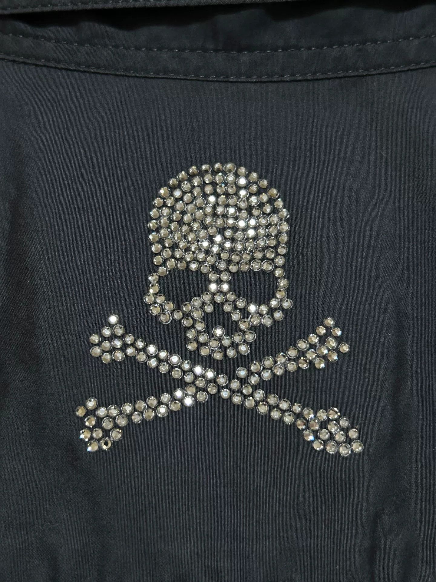 Mastermind Japan Mastermind Japan MMJ Rhinestone Skull Short-Sleeve Shirt Size US M / EU 48-50 / 2 - 3 Thumbnail