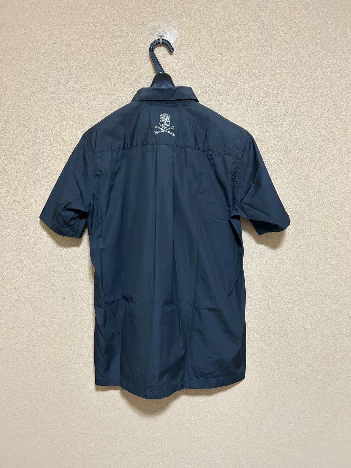Mastermind Japan Mastermind Japan MMJ Rhinestone Skull Short-Sleeve Shirt Size US M / EU 48-50 / 2 - 2 Thumbnail