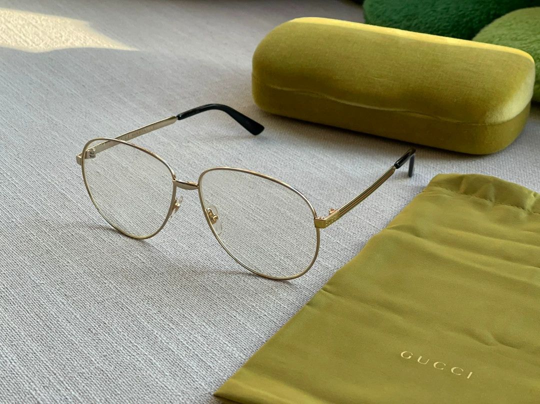 Gucci Gucci Transparent Eyeglasses Size ONE SIZE - 3 Thumbnail