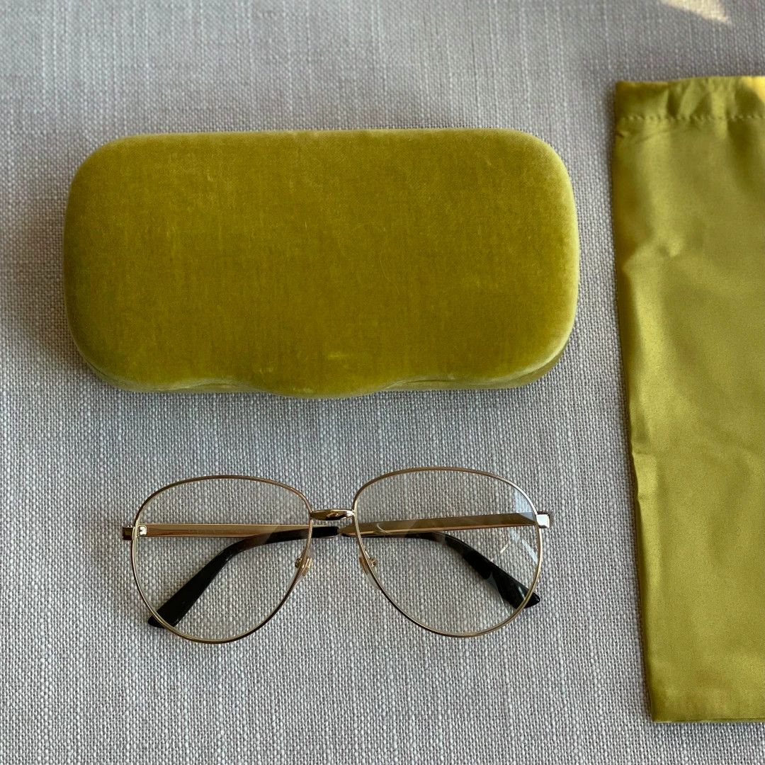 Gucci Gucci Transparent Eyeglasses Size ONE SIZE - 4 Thumbnail