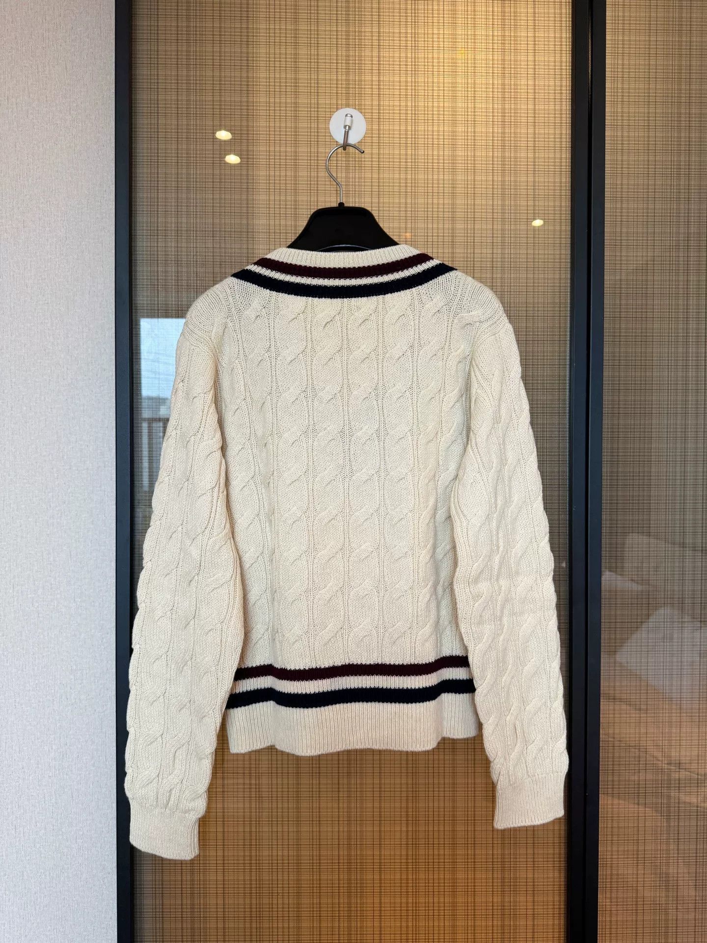 Celine Celine V-Neck Knit Sweater Size S / US 4 / IT 40 - 4 Thumbnail