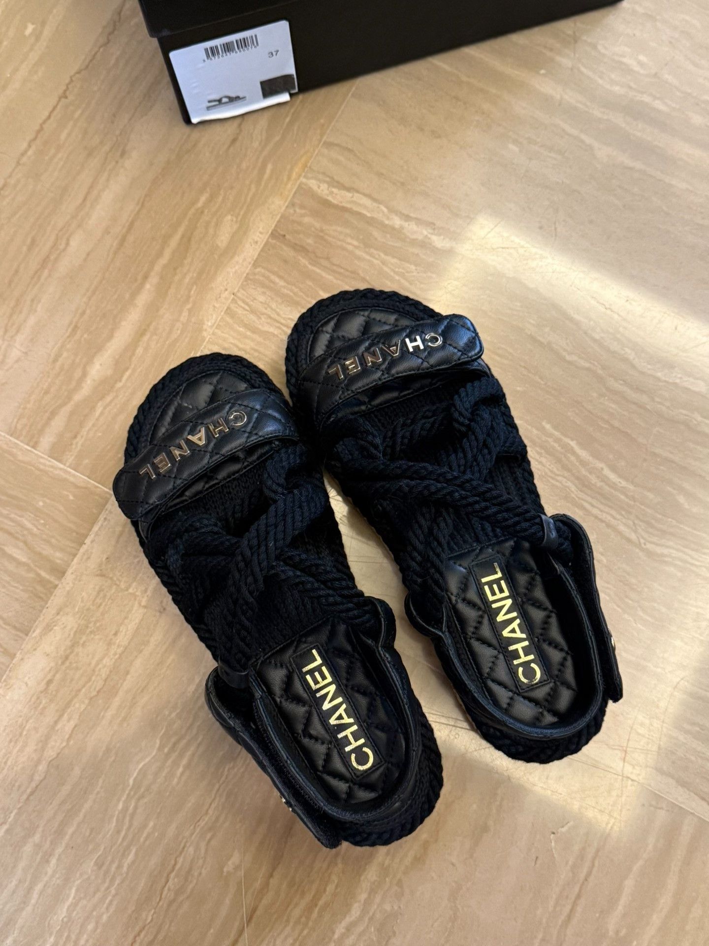 Chanel Chanel Women's Rope-Woven Mule Sandals Size US 6 / IT 36 - 3 Thumbnail