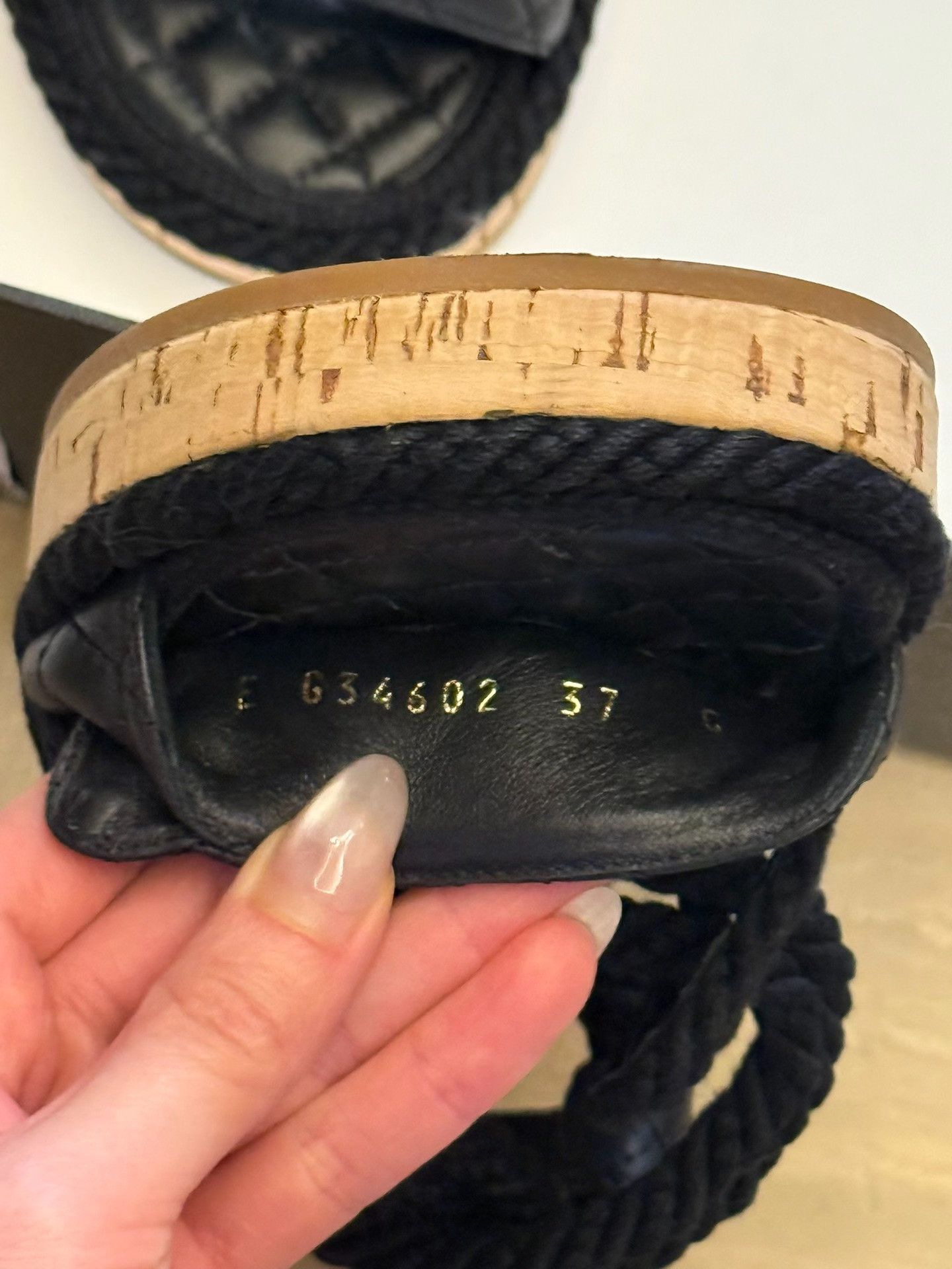 Chanel Chanel Women's Rope-Woven Mule Sandals Size US 6 / IT 36 - 6 Thumbnail