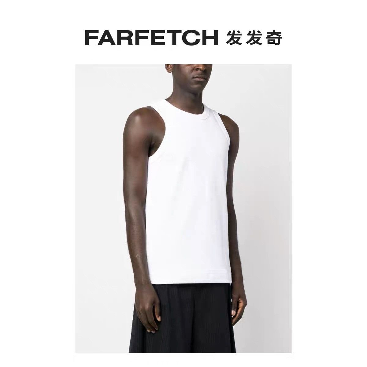 Sacai Sacai Ribbed Knit Tank Top Size S / US 4 / IT 40 - 4 Thumbnail