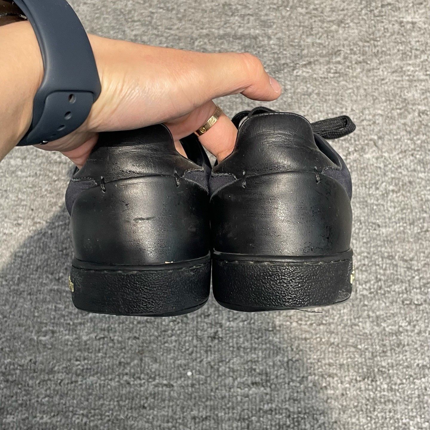 Louis Vuitton Louis Vuitton Black Board Shoes Size US 5.5 / IT 35.5 - 3 Thumbnail