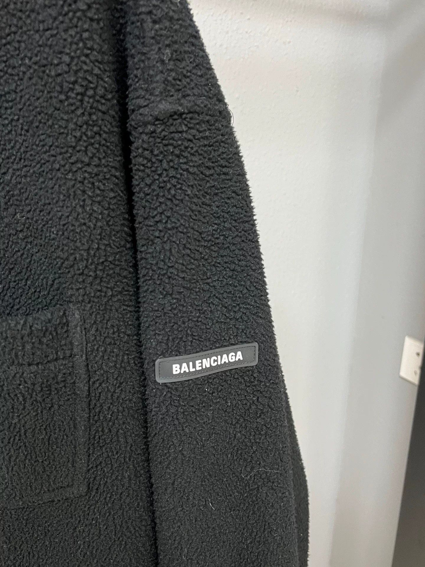 Balenciaga Balenciaga Lamb Wool Fleece Jacket Size US S / EU 44-46 / 1 - 3 Thumbnail