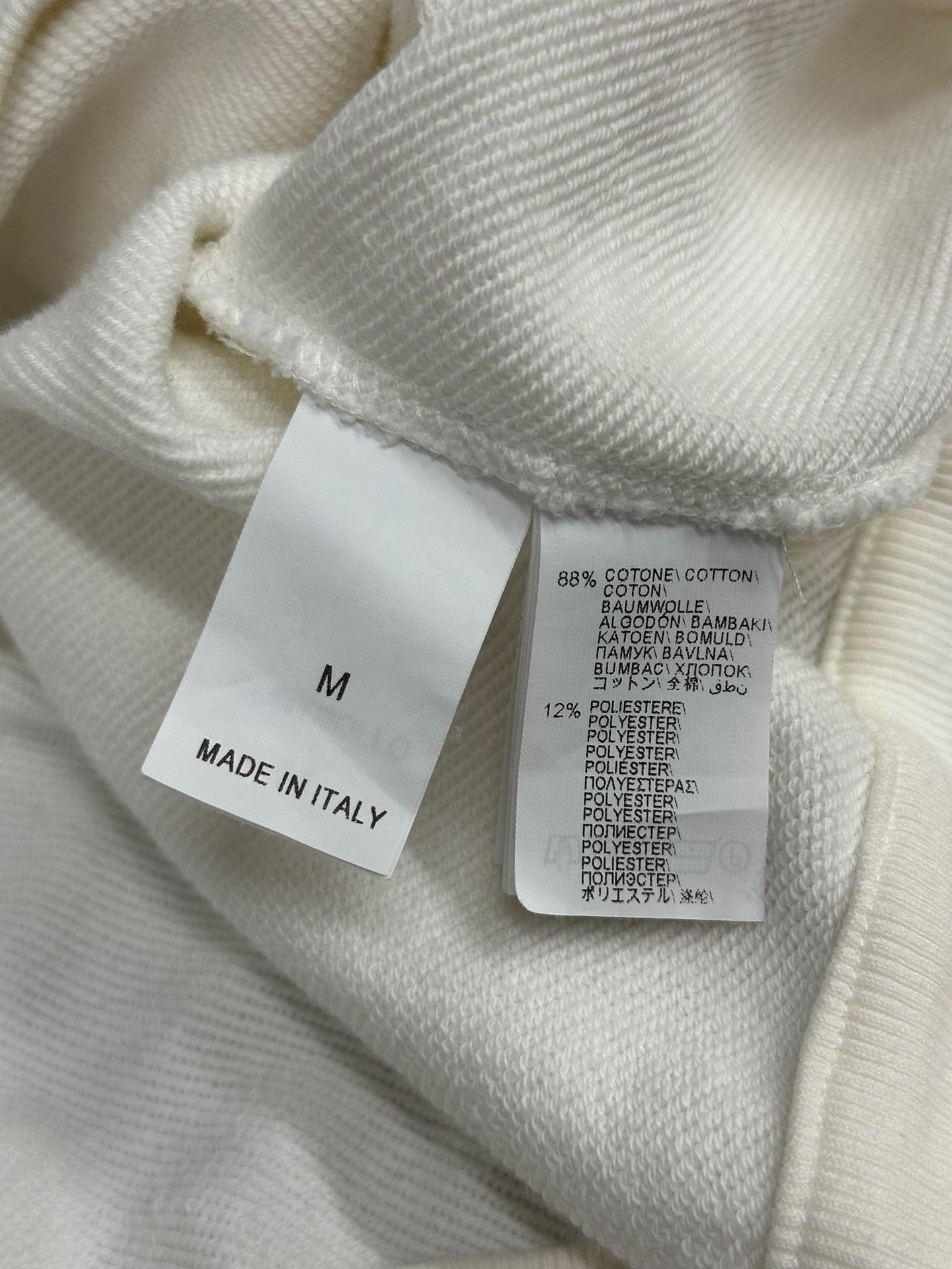 Brunello Cucinelli Brunello Cucinelli White Beaded Sweatshirt Size M / US 6-8 / IT 42-44 - 5 Thumbnail