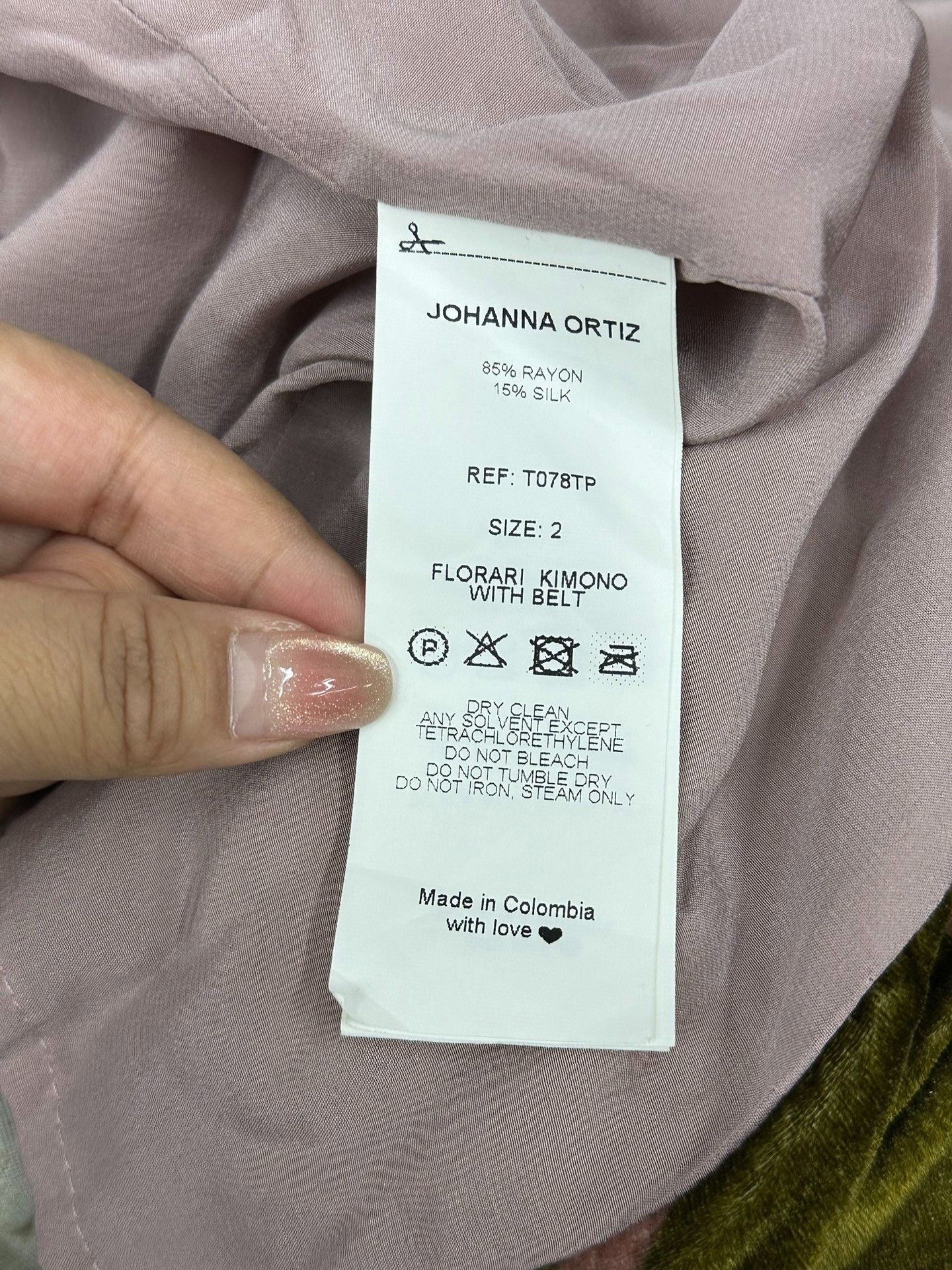 Johanna Ortiz Johanna Ortiz Green Velvet Printed Coat Size M / US 6-8 / IT 42-44 - 6 Thumbnail