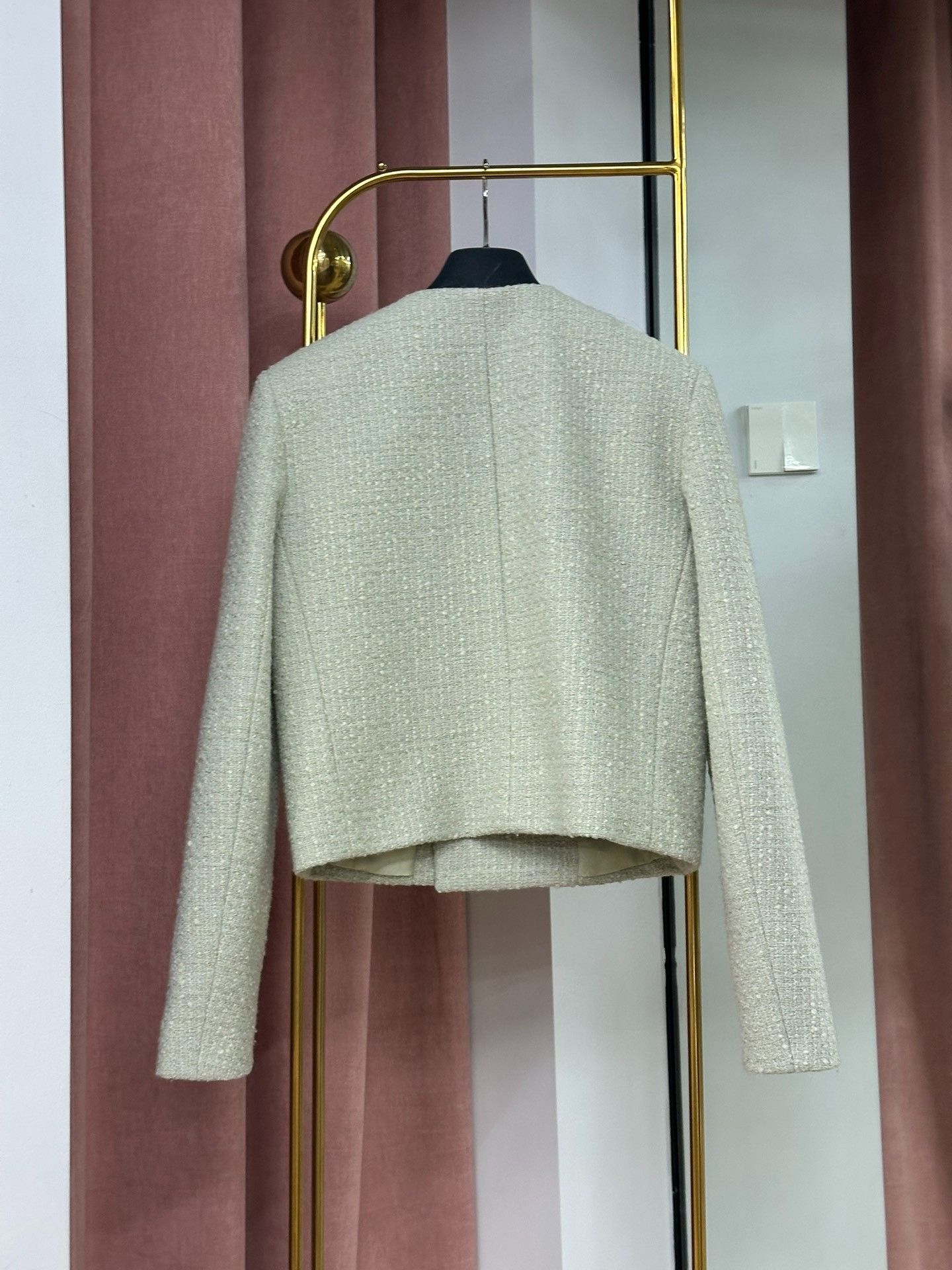 Celine Celine Green Gold Button Jacket Size XXS / US 00 / IT 34 - 3 Thumbnail