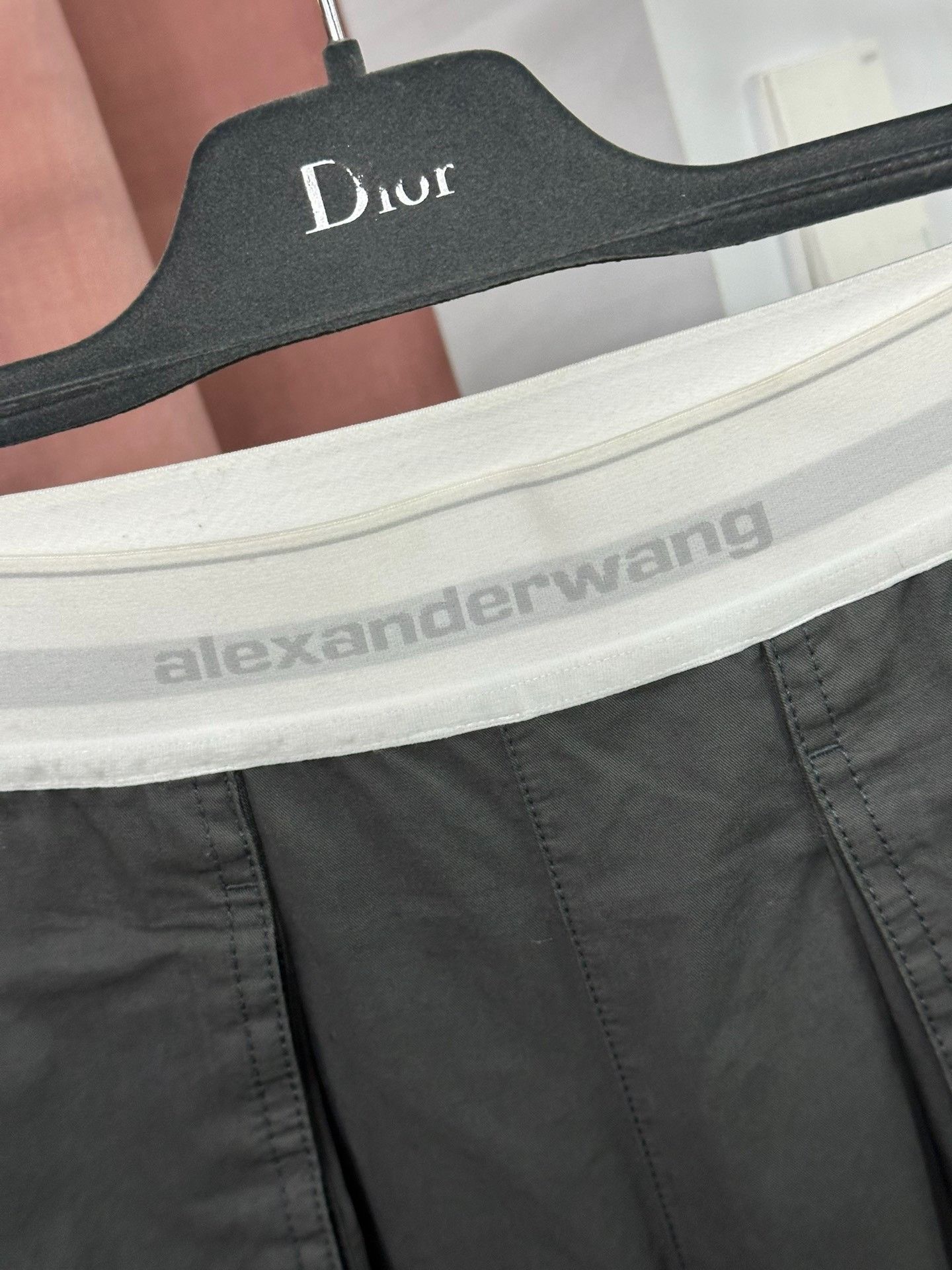 Alexander Wang Alexander Wang Waist Letter Cargo Wide-Leg Pants Size 27" / US 4 / IT 40 - 2 Thumbnail