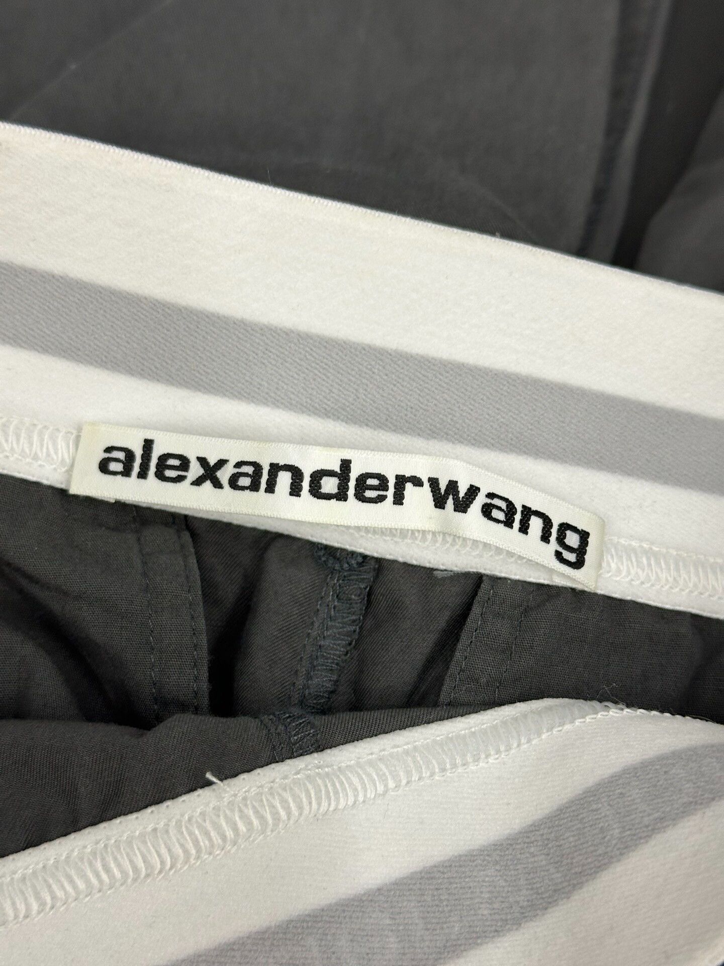 Alexander Wang Alexander Wang Waist Letter Cargo Wide-Leg Pants Size 27" / US 4 / IT 40 - 4 Thumbnail