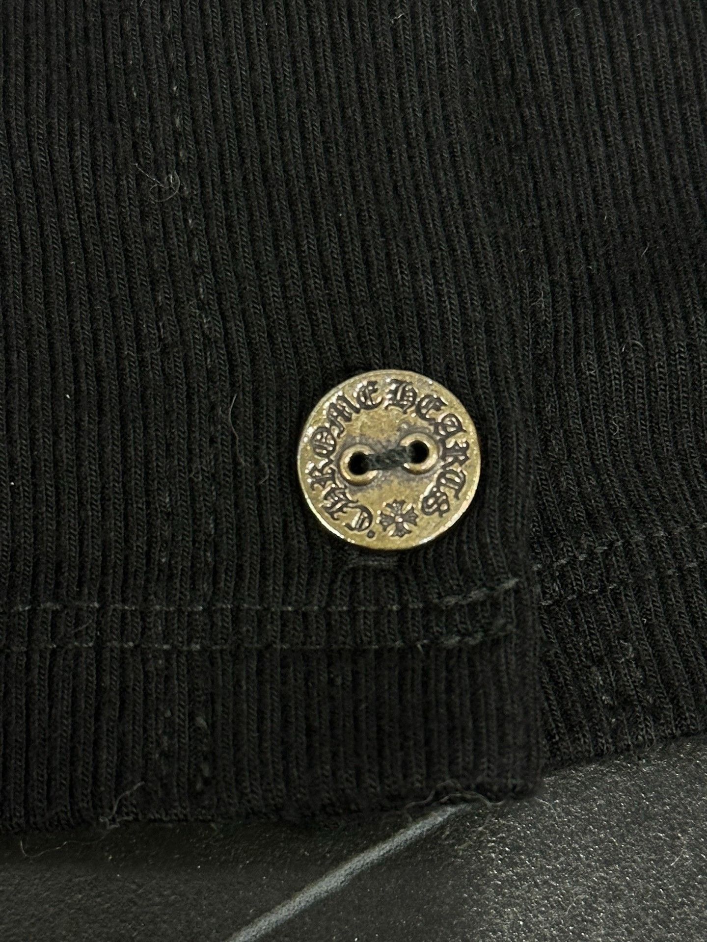 Chrome Hearts Chrome Hearts Black Embroidered Short Cardigan Size S / US 4 / IT 40 - 4 Thumbnail