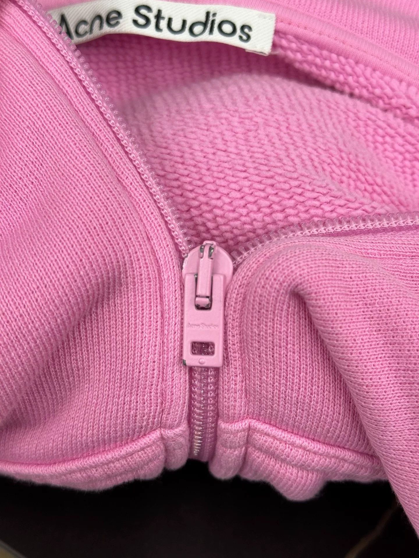Acne Studios Acne Studios Pink Hoodie Long-Sleeve Size XXS / US 00 / IT 34 - 4 Thumbnail