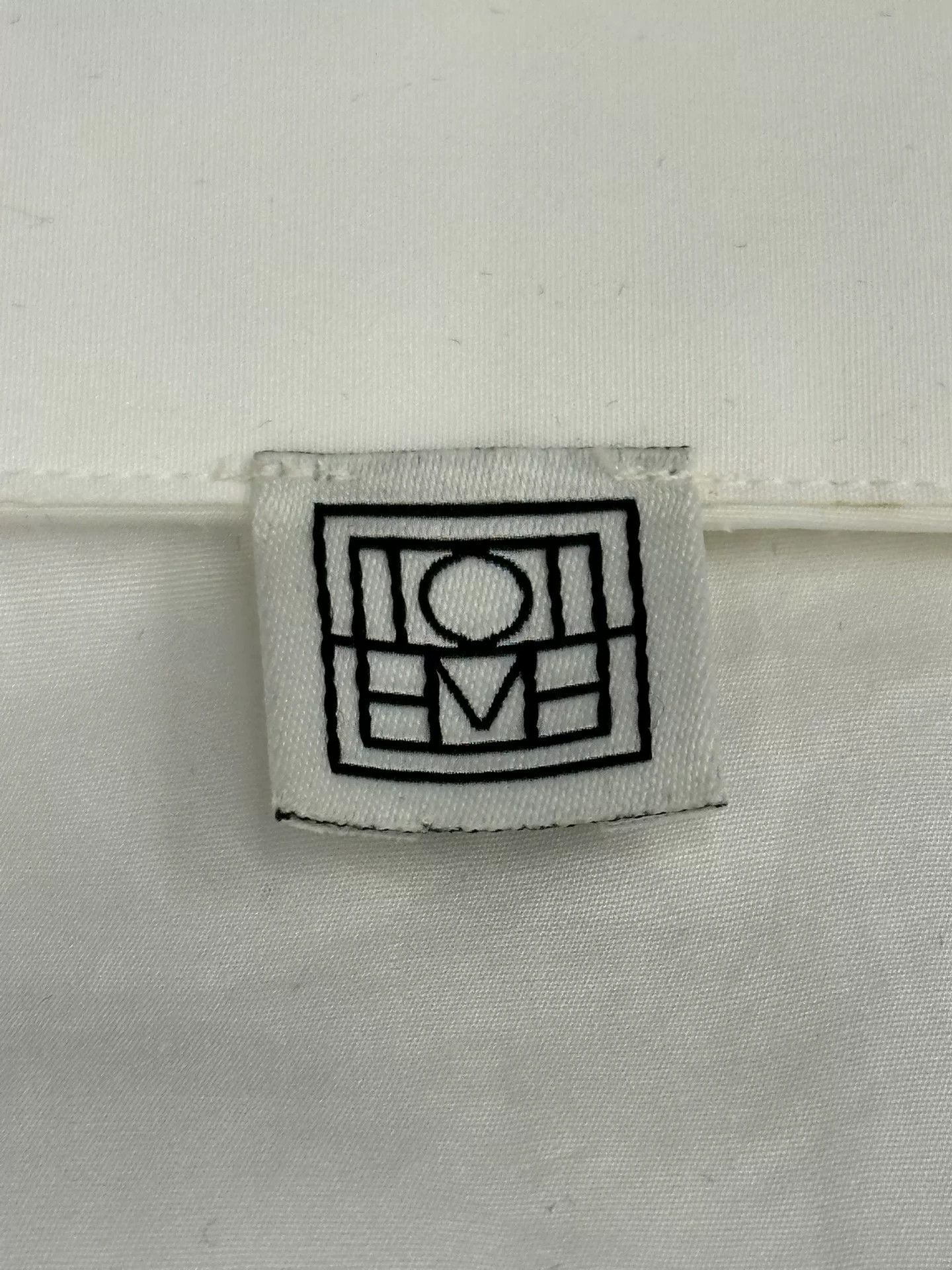 Toteme Toteme White Shirt Top Size S / US 4 / IT 40 - 3 Thumbnail