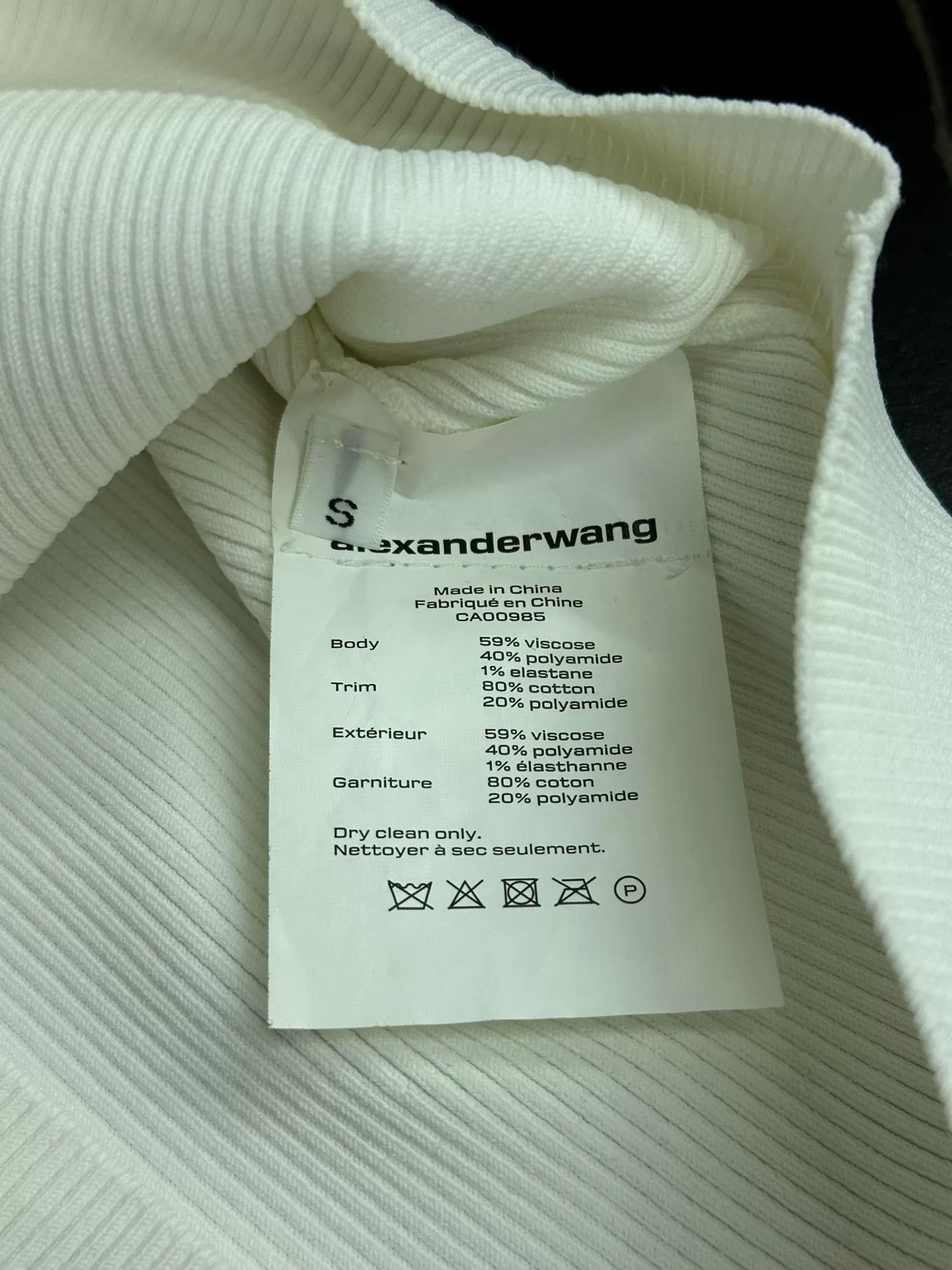 Alexander Wang Alexander Wang White Gold Chain Knit Top Size S / US 4 / IT 40 - 5 Thumbnail