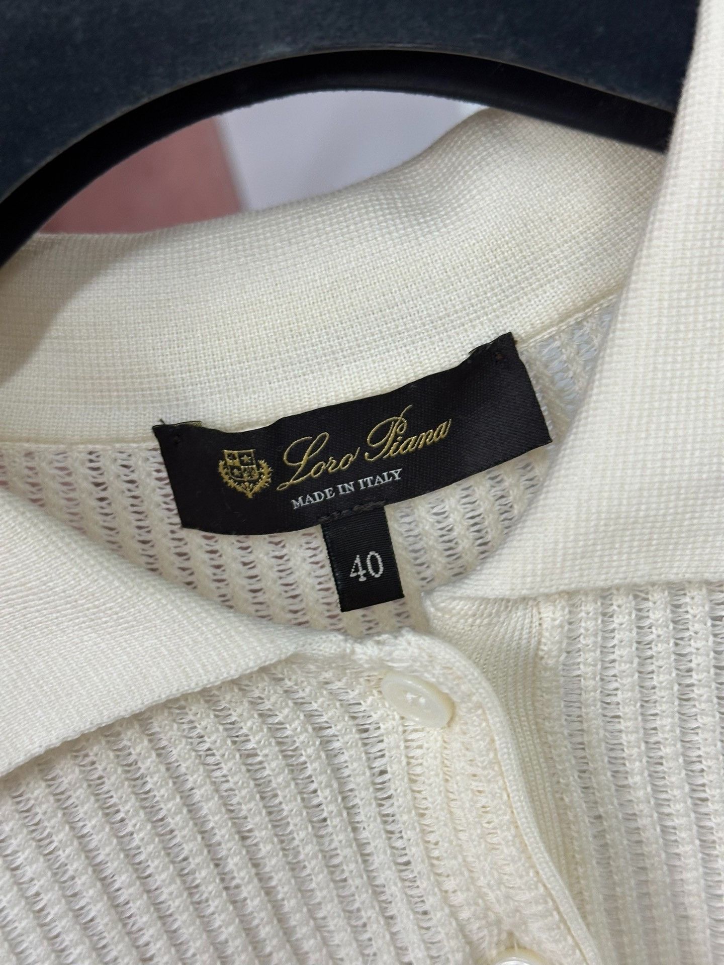Loro Piana Loro Piana Knit Short-Sleeve Top Size S / US 4 / IT 40 - 2 Thumbnail