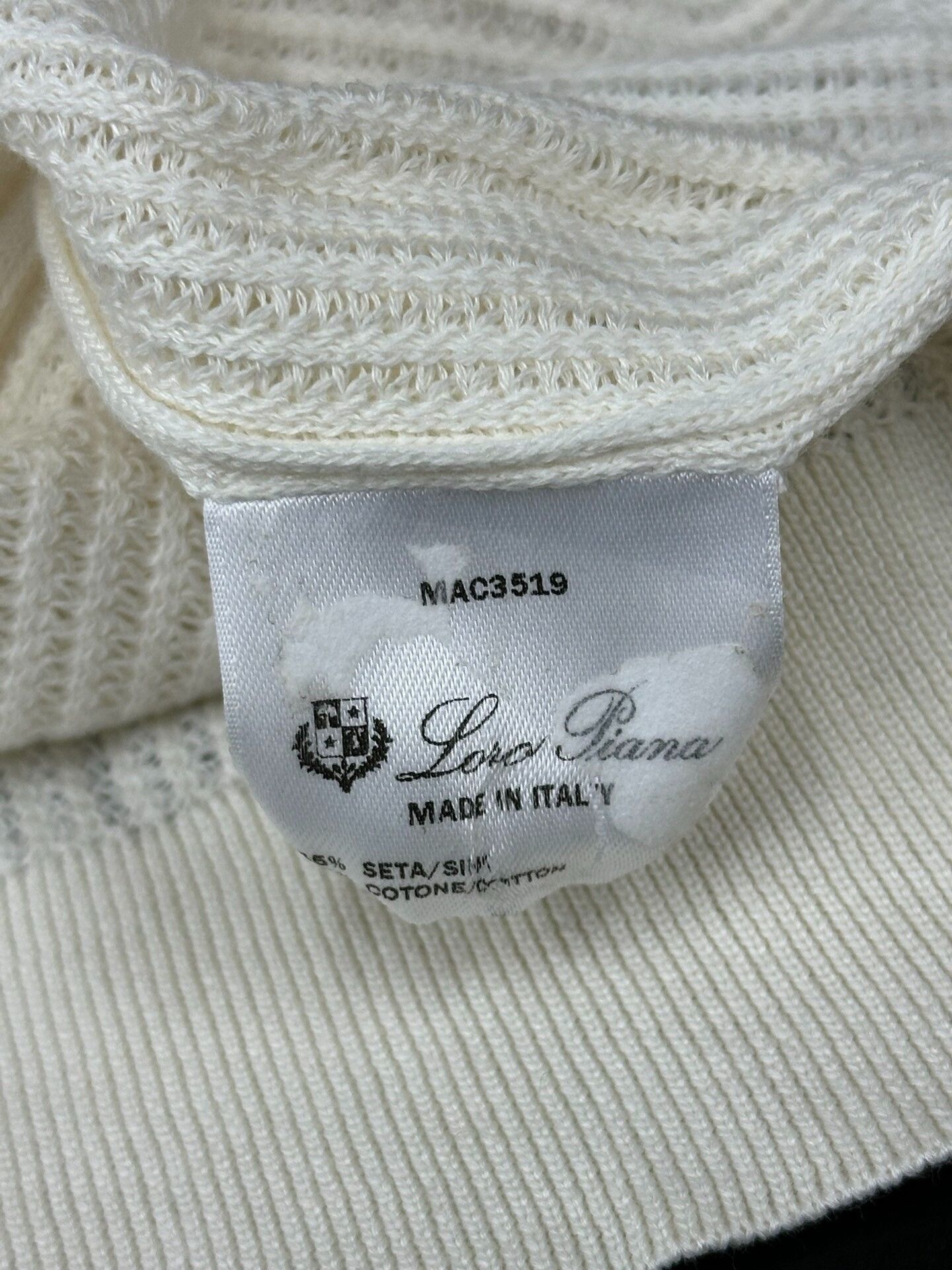 Loro Piana Loro Piana Knit Short-Sleeve Top Size S / US 4 / IT 40 - 4 Thumbnail