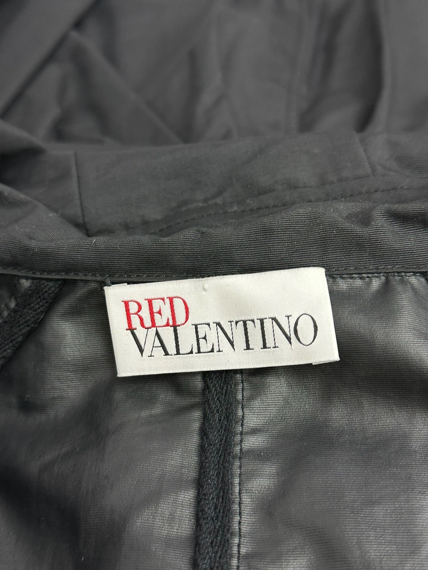 RED Valentino Red Valentino Black Mesh Panel Coat Size S / US 4 / IT 40 - 5 Thumbnail