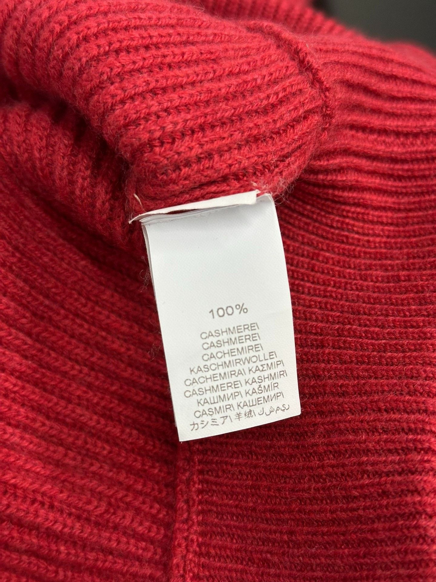 Brunello Cucinelli Brunello Cucinelli Red Cashmere Turtleneck Sweater Size S / US 4 / IT 40 - 5 Thumbnail