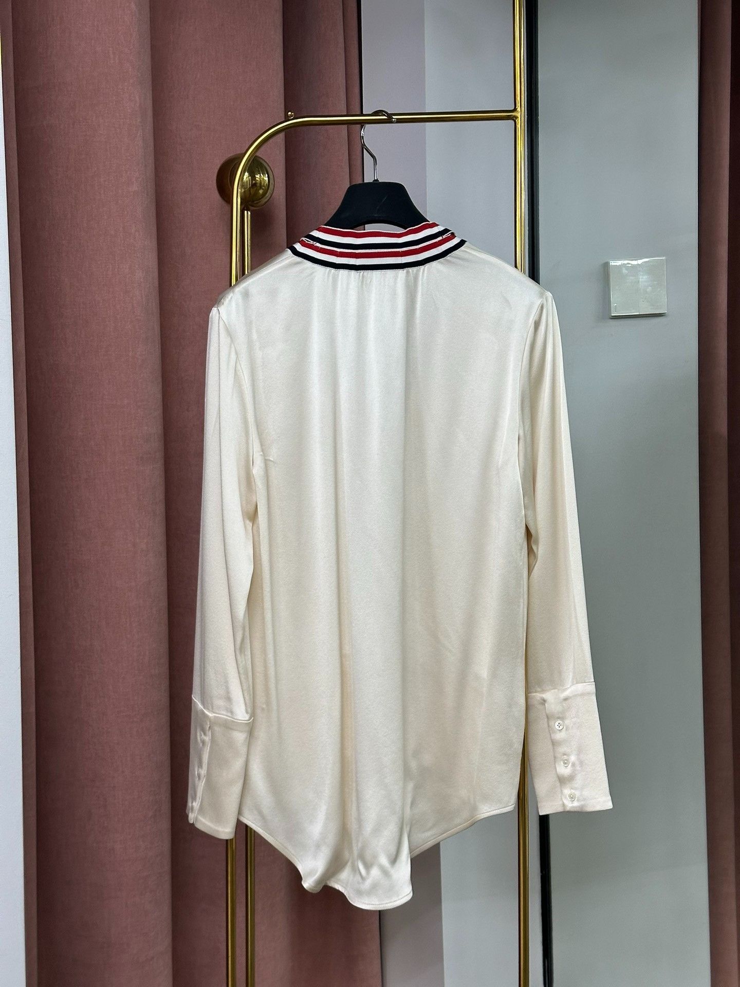 Thom Browne Thom Browne Striped Long Sleeve Shirt Size US M / EU 48-50 / 2 - 3 Thumbnail