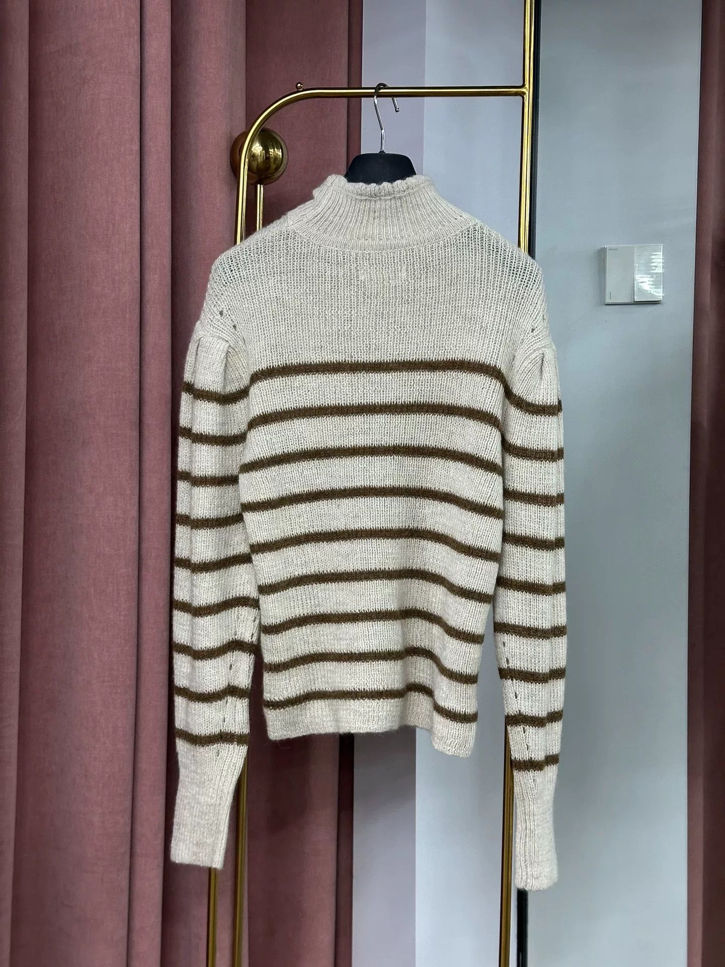 Isabel Marant Etoile Isabel Marant Striped Turtleneck Sweater Size S / US 4 / IT 40 - 2 Thumbnail