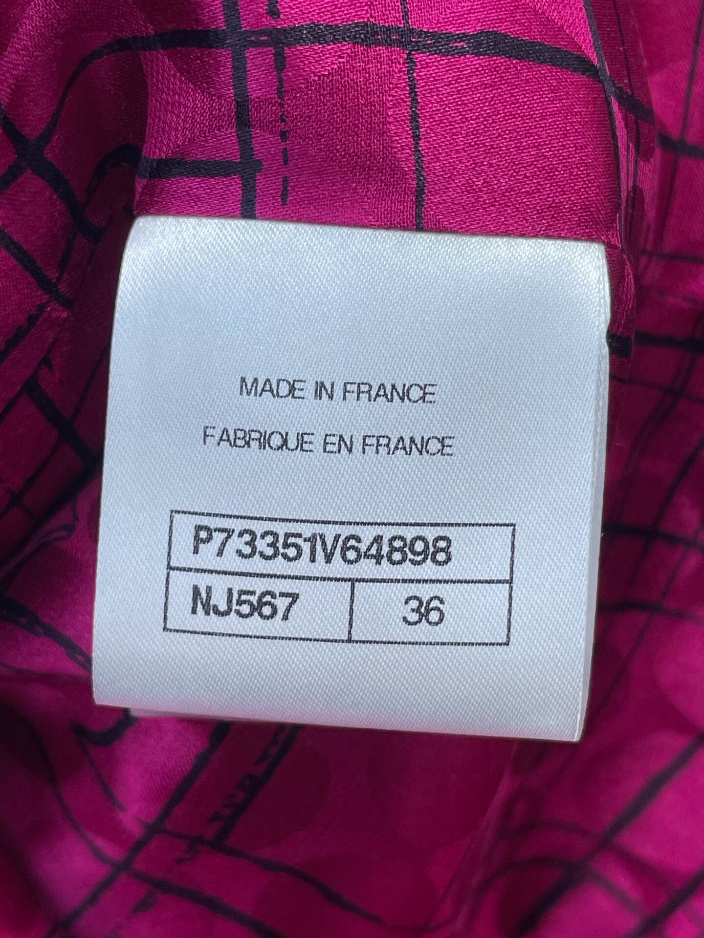 Chanel Chanel 22B Pink Tweed Jacket Size XS / US 0-2 / IT 36-38 - 9 Thumbnail