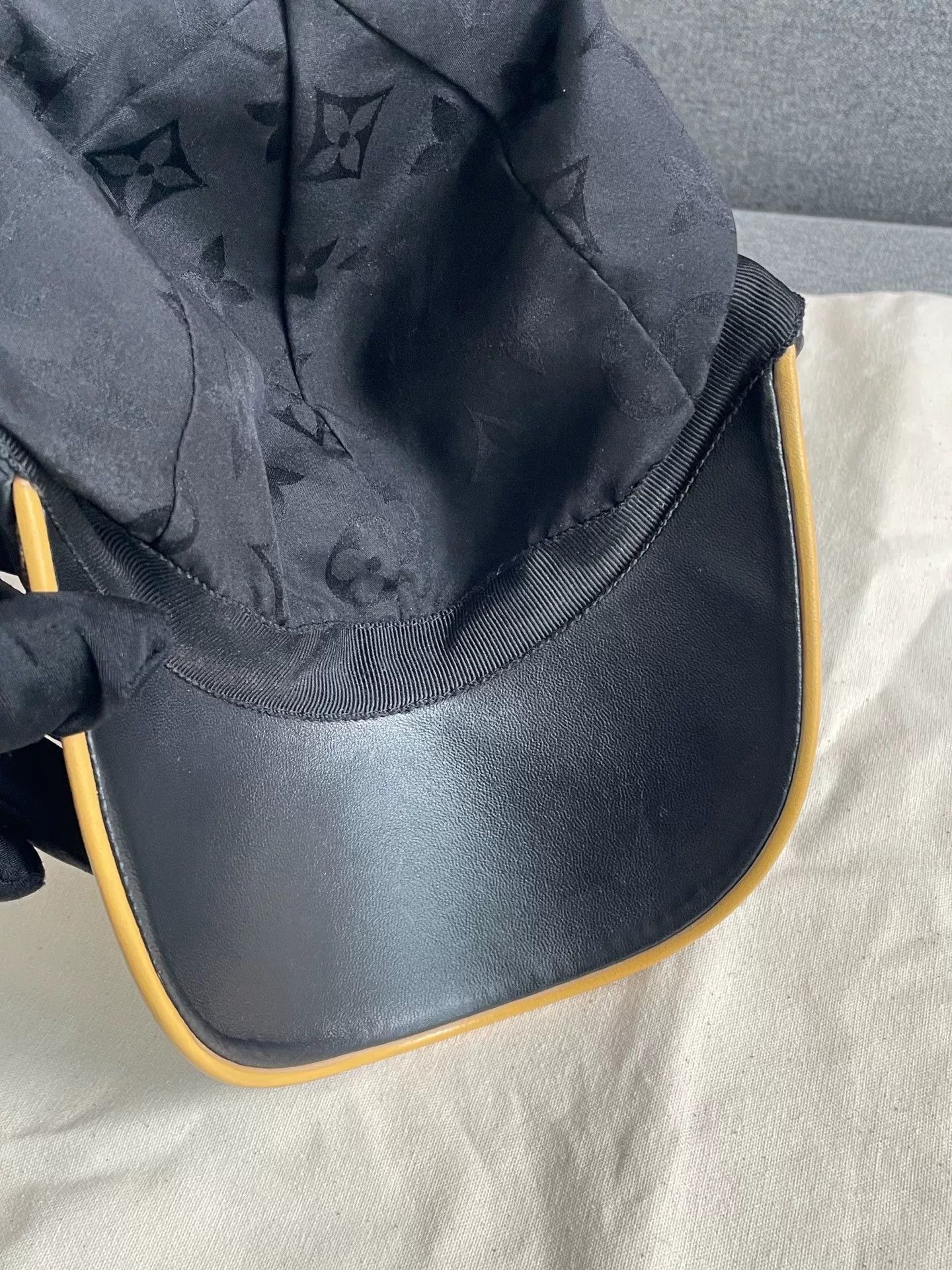 Louis Vuitton Louis Vuitton Monogram Leather Baseball Cap Size ONE SIZE - 4 Thumbnail
