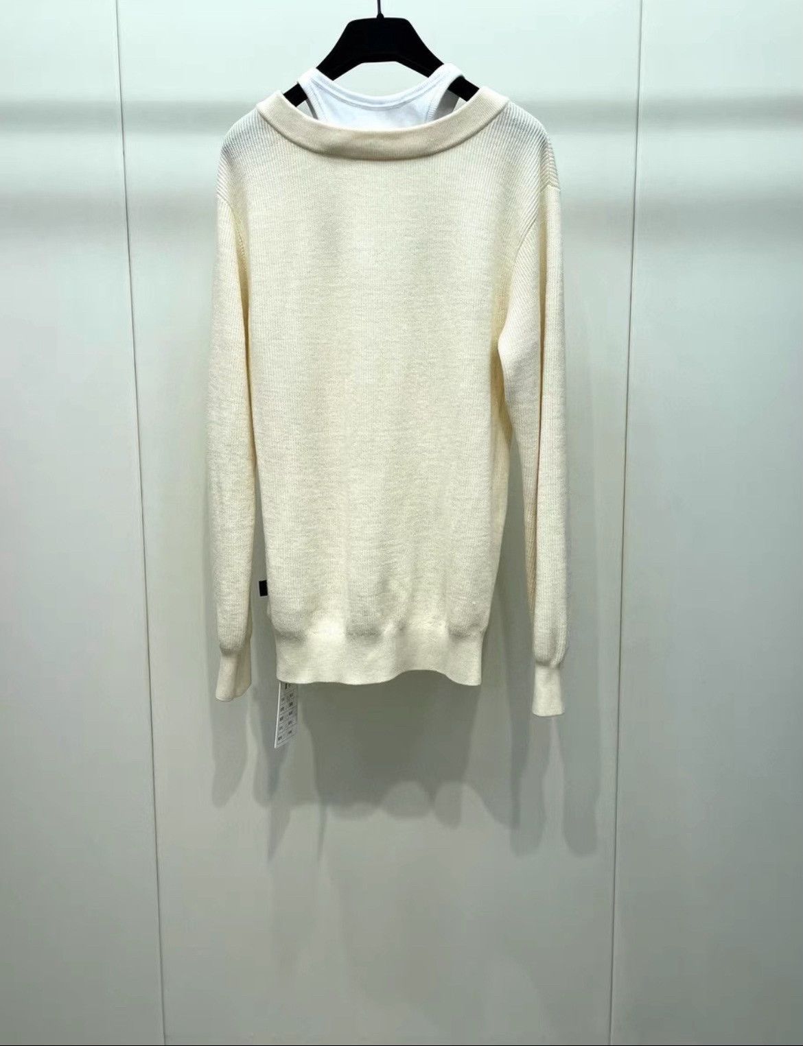 Alexander Wang Alexander Wang Fake Two-Piece Knit Sweater Size XS / US 0-2 / IT 36-38 - 2 Thumbnail