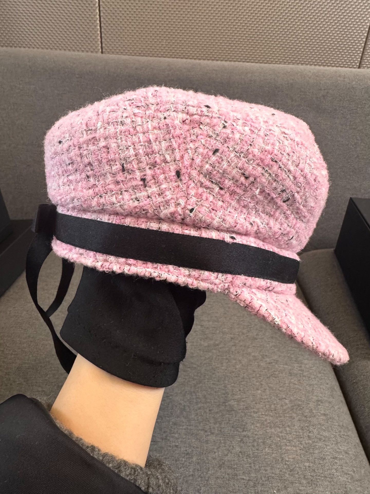 Chanel Chanel 25K Pink Hat Size ONE SIZE - 4 Thumbnail