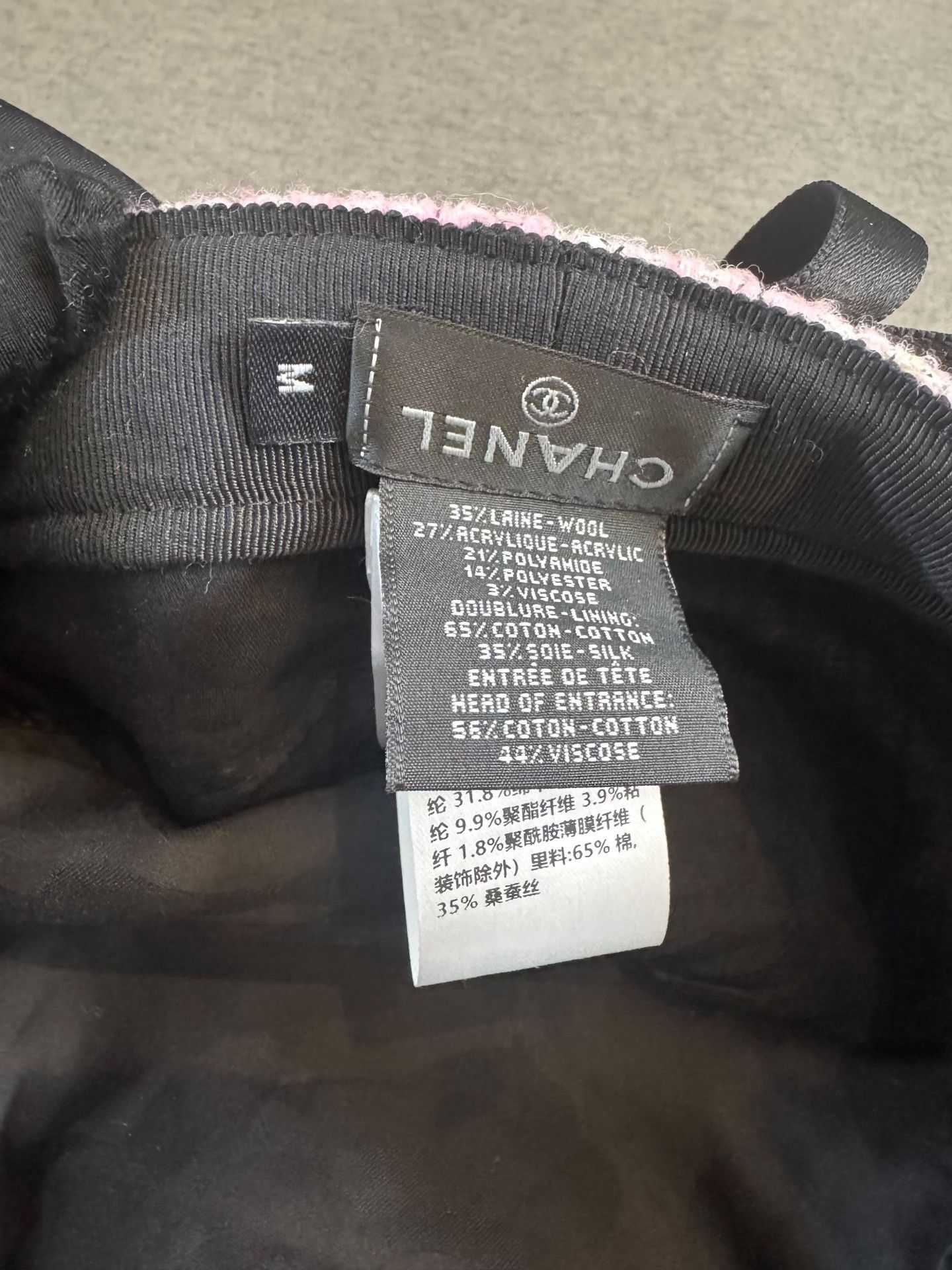 Chanel Chanel 25K Pink Hat Size ONE SIZE - 5 Thumbnail