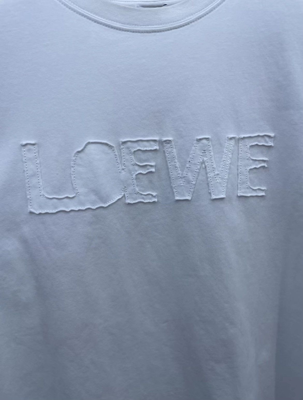 Loewe Loewe Red Heart Patch Letter T-shirt Size M / US 6-8 / IT 42-44 - 4 Thumbnail