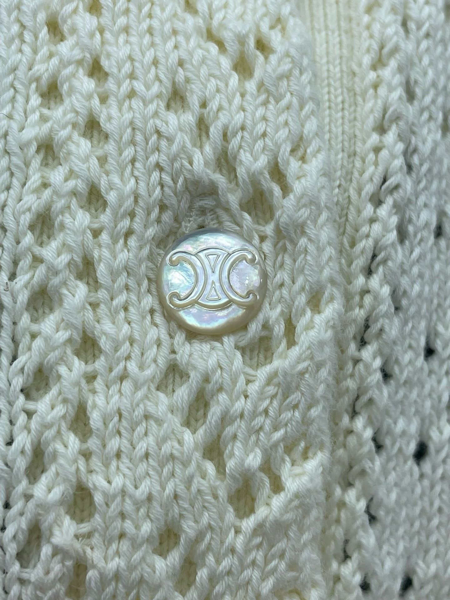 Celine Celine Triomphe Knit Cardigan Size XS / US 0-2 / IT 36-38 - 3 Thumbnail