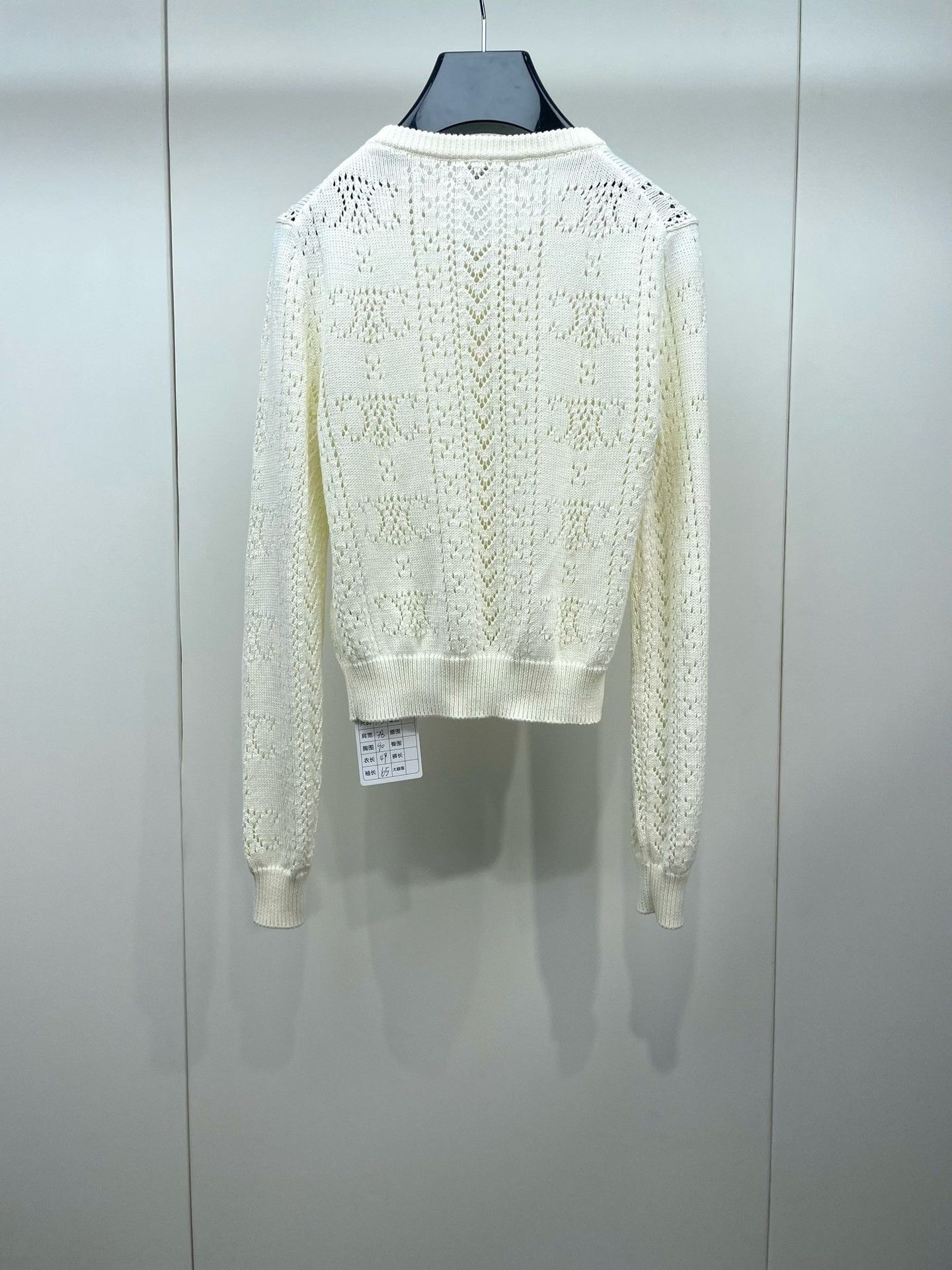 Celine Celine Triomphe Knit Cardigan Size XS / US 0-2 / IT 36-38 - 2 Thumbnail