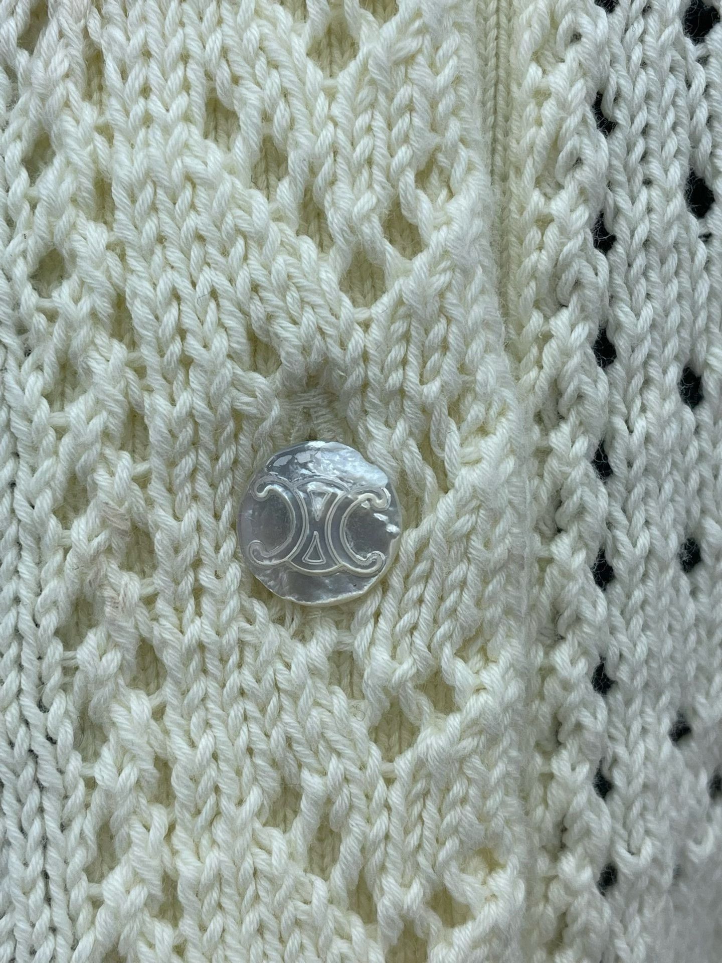 Celine Celine Triomphe Knit Cardigan Size XS / US 0-2 / IT 36-38 - 9 Thumbnail