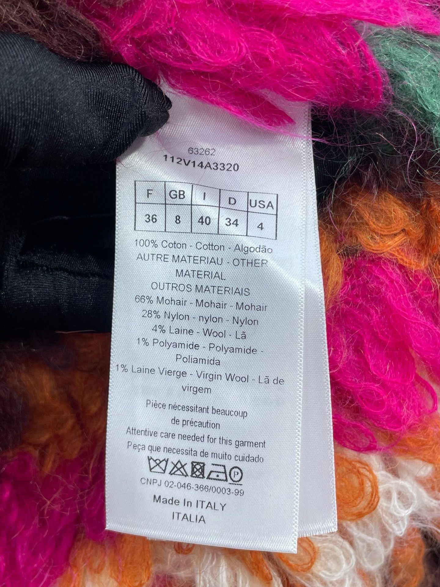 Dior DIOR Colorful Furry Sleeve Denim Jacket Size XS / US 0-2 / IT 36-38 - 8 Thumbnail