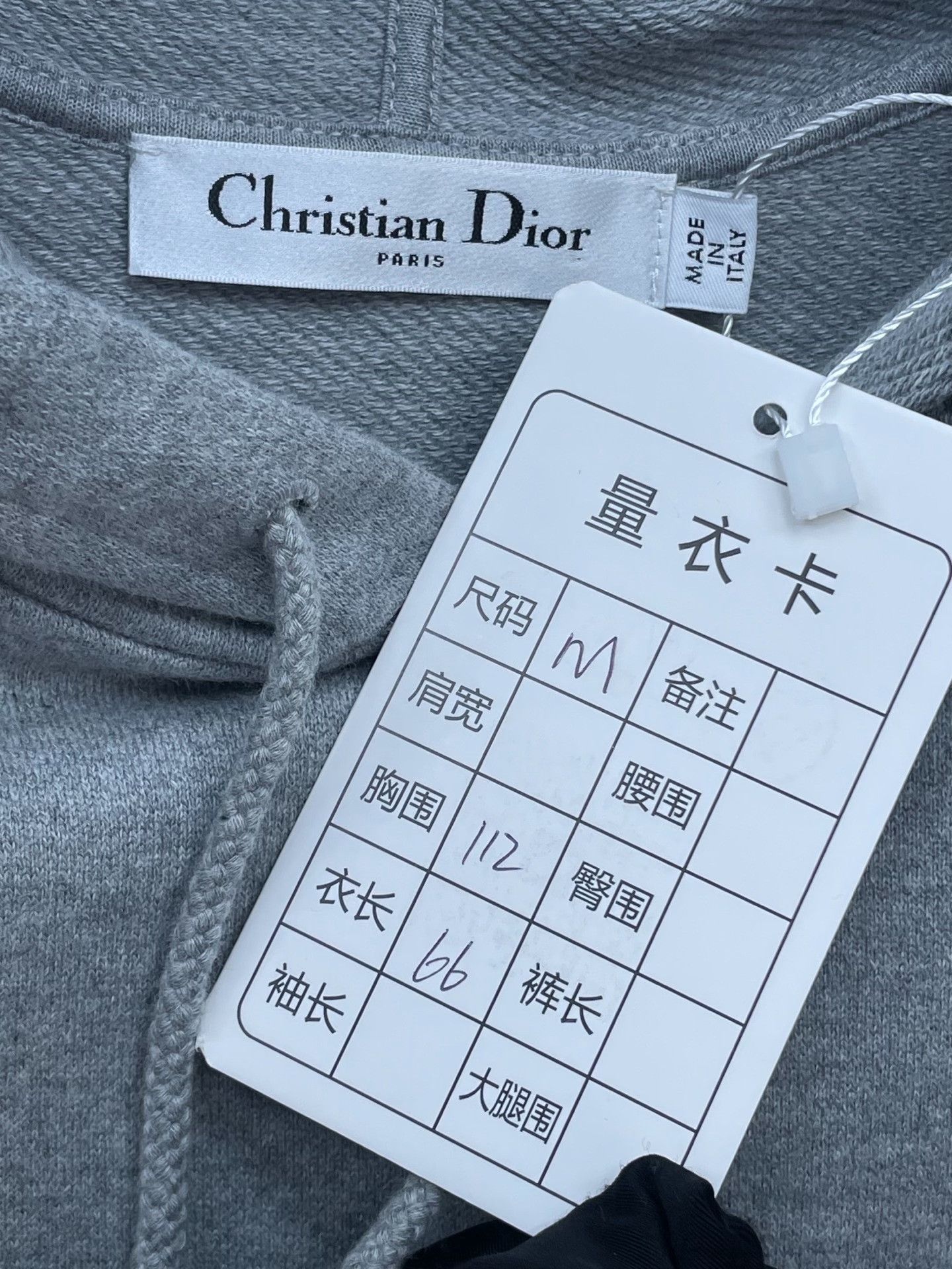 Dior Dior Embroidered Logo Hoodie Size US M / EU 48-50 / 2 - 7 Thumbnail