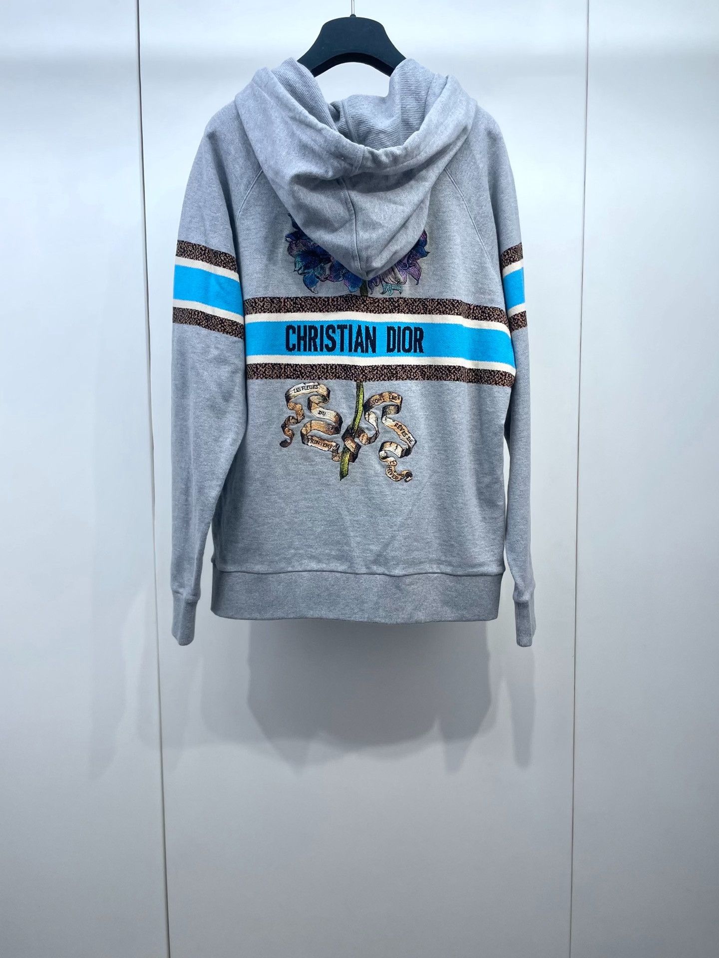 Dior Dior Embroidered Logo Hoodie Size US M / EU 48-50 / 2 - 2 Thumbnail