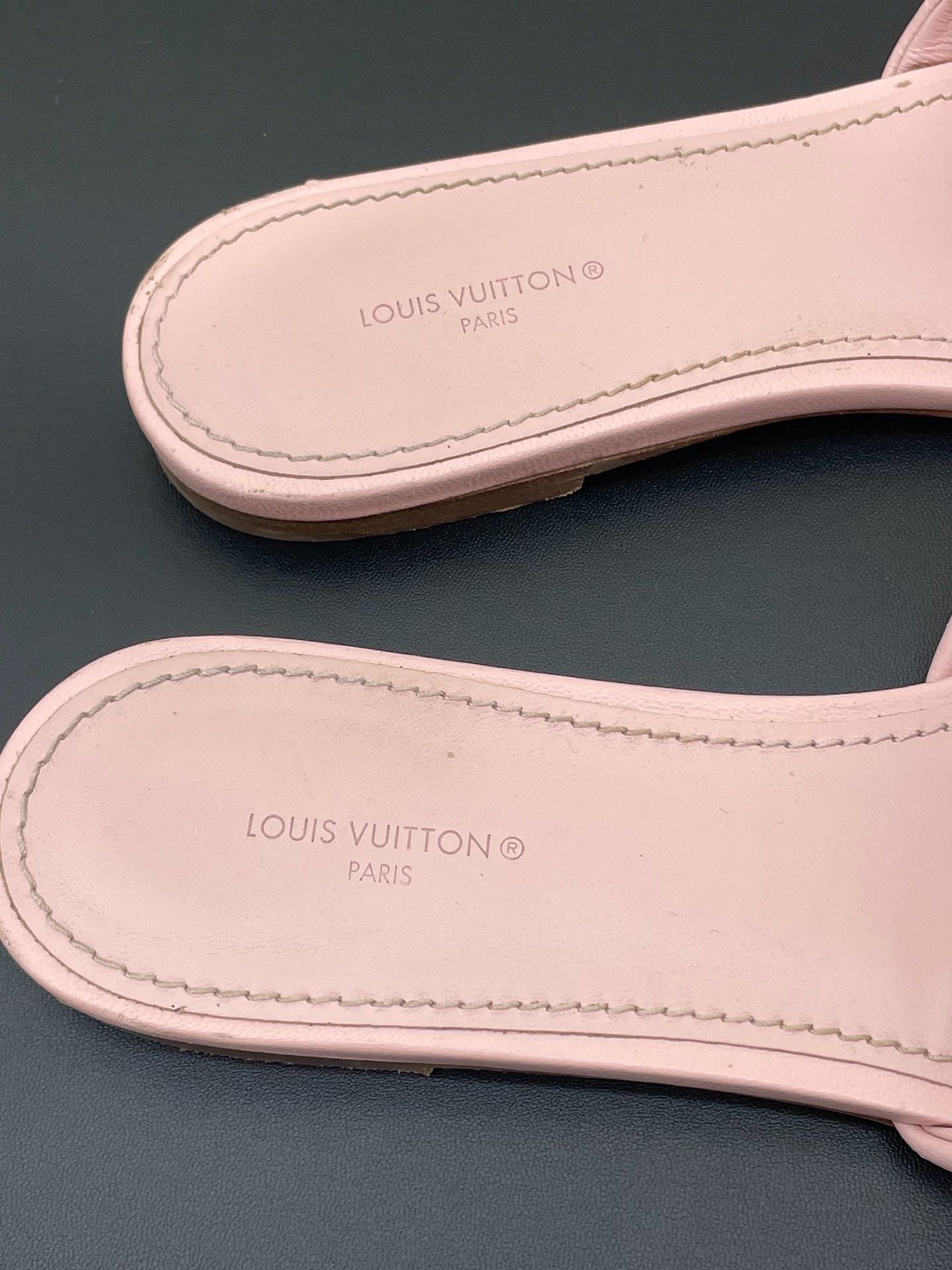 Louis Vuitton Louis Vuitton Pink Slippers Size US 7 / IT 37 - 4 Thumbnail