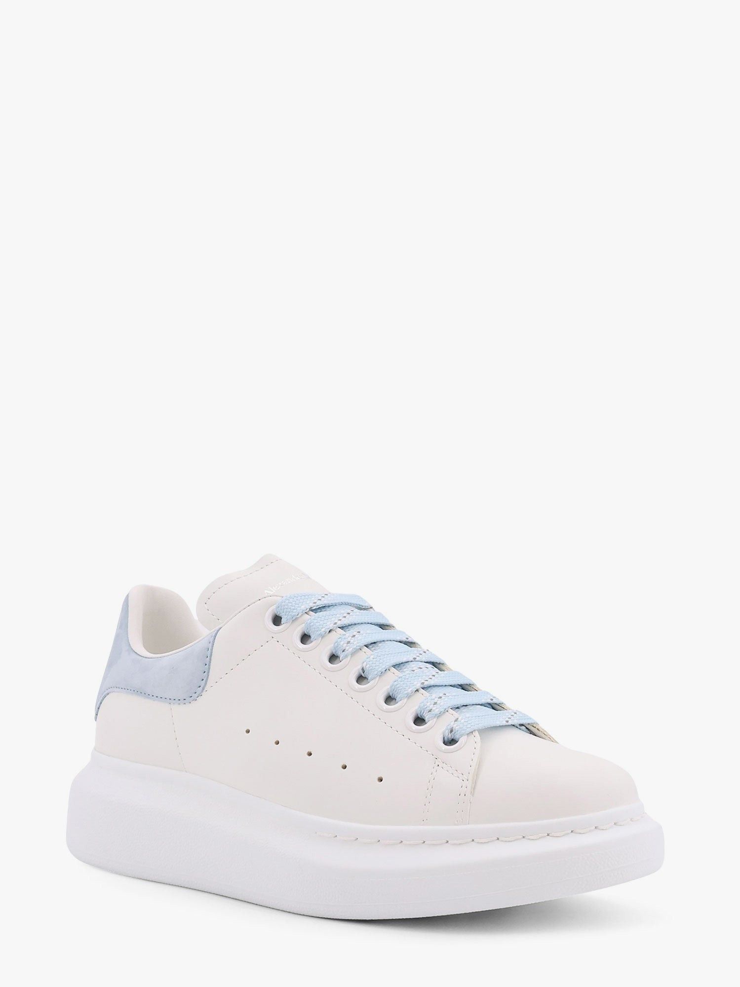 Alexander McQueen Larry Low-Top Leather Sneakers Size US 6 / IT 36 - 2 Thumbnail