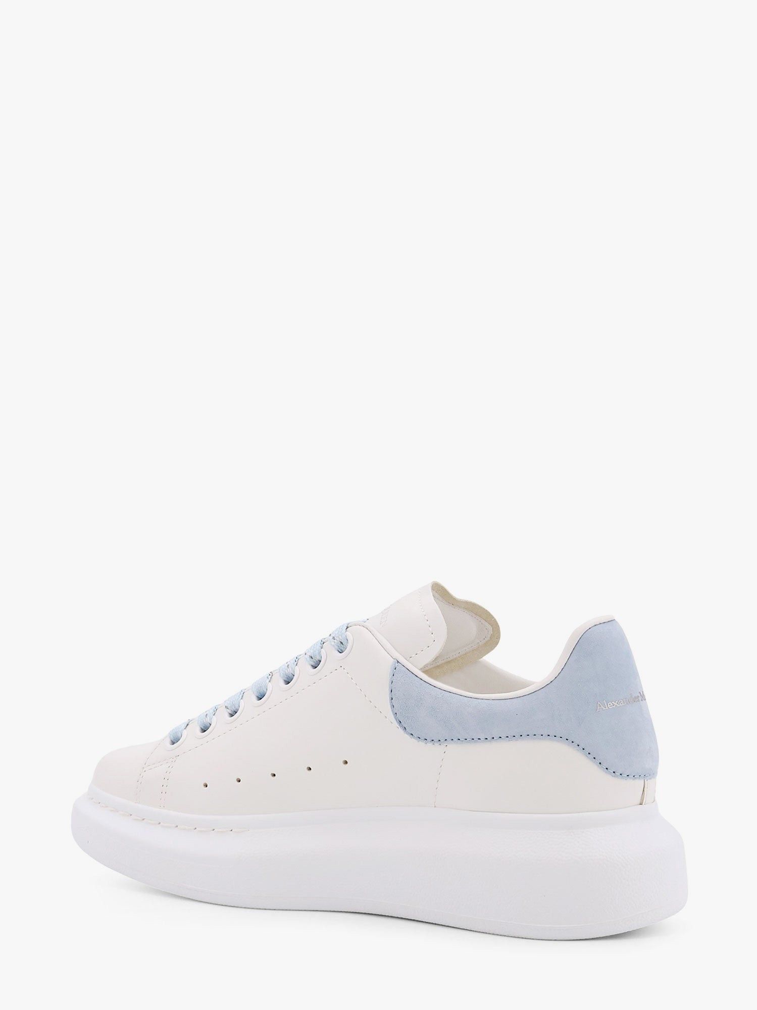 Alexander McQueen Larry Low-Top Leather Sneakers Size US 7 / IT 37 - 3 Thumbnail