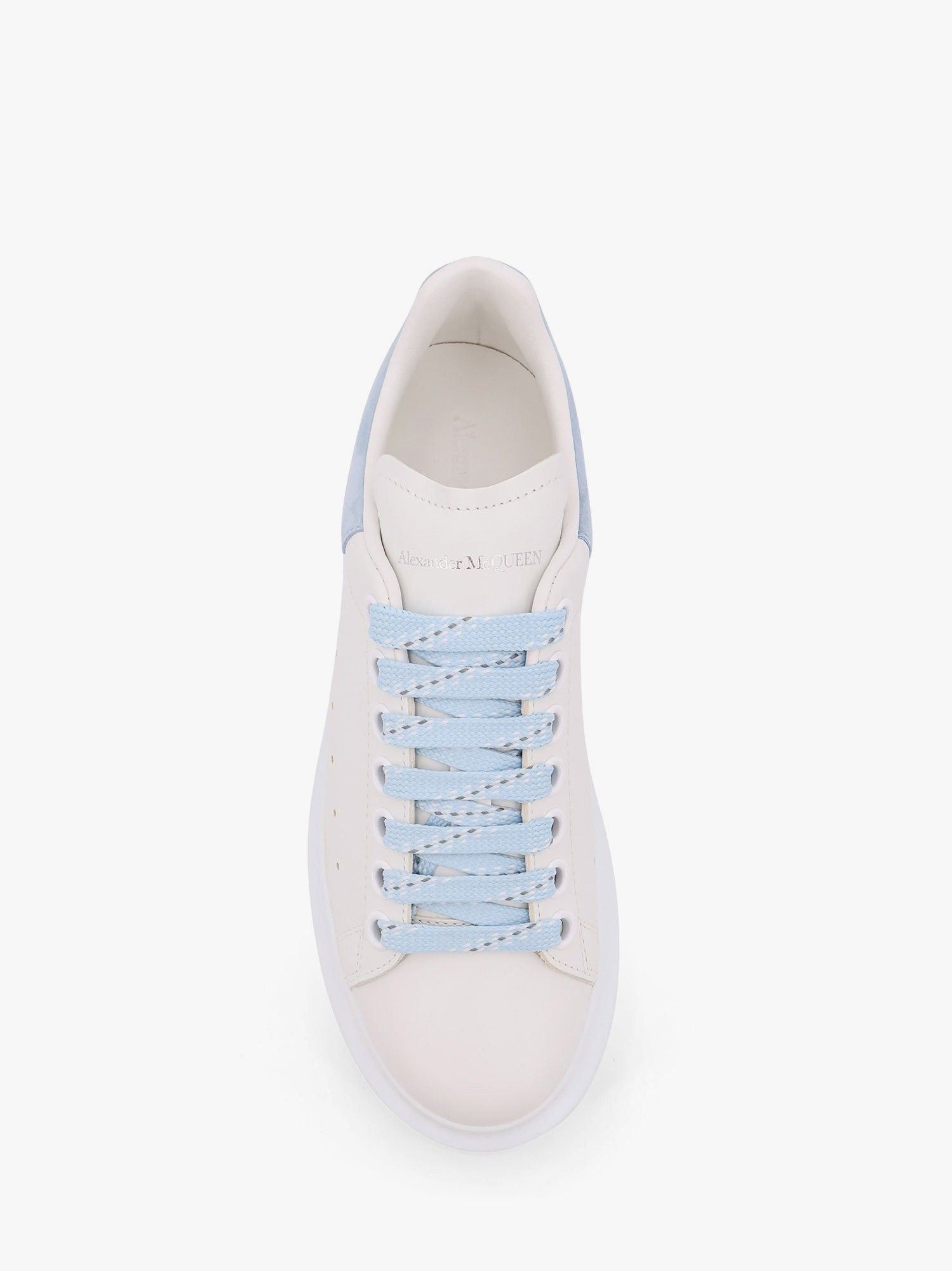 Alexander McQueen Larry Low-Top Leather Sneakers Size US 9.5 / IT 39.5 - 5 Thumbnail