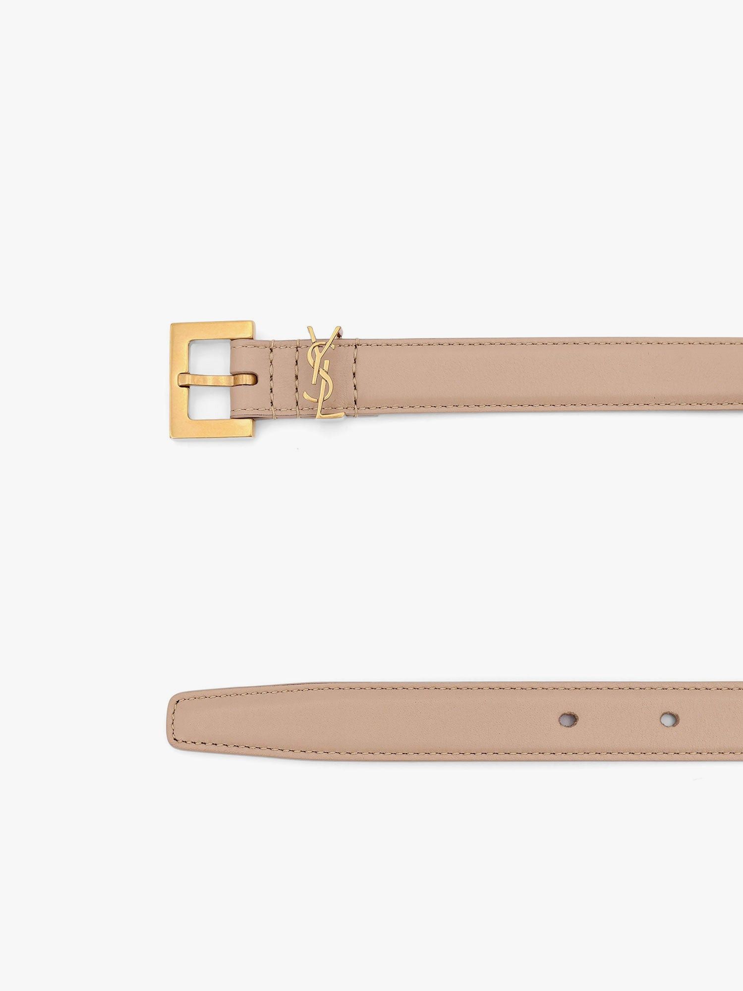 Saint Laurent Paris Leather Belt Size ONE SIZE - 2 Thumbnail