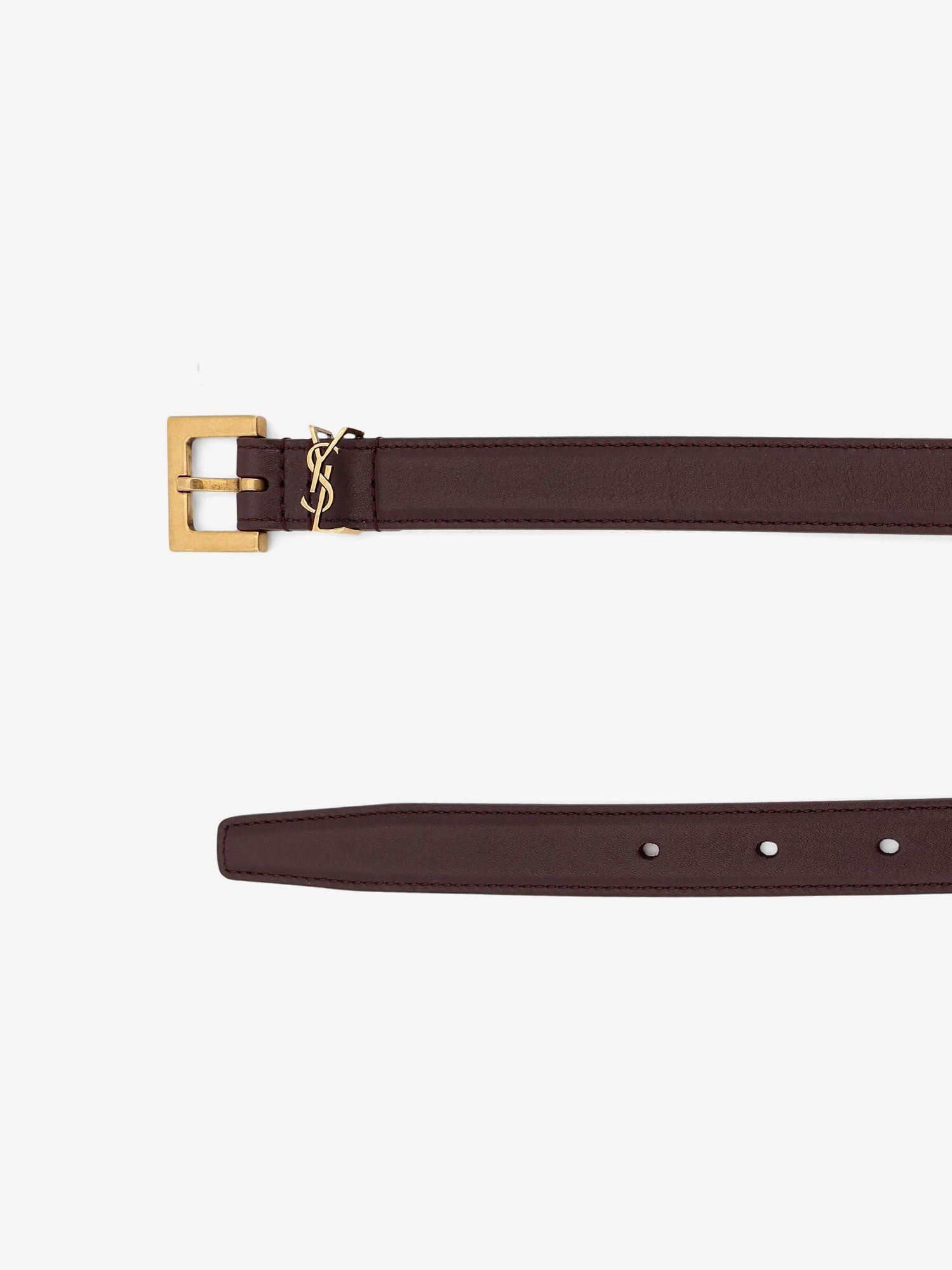 Saint Laurent Paris Leather Belt Size ONE SIZE - 3 Thumbnail