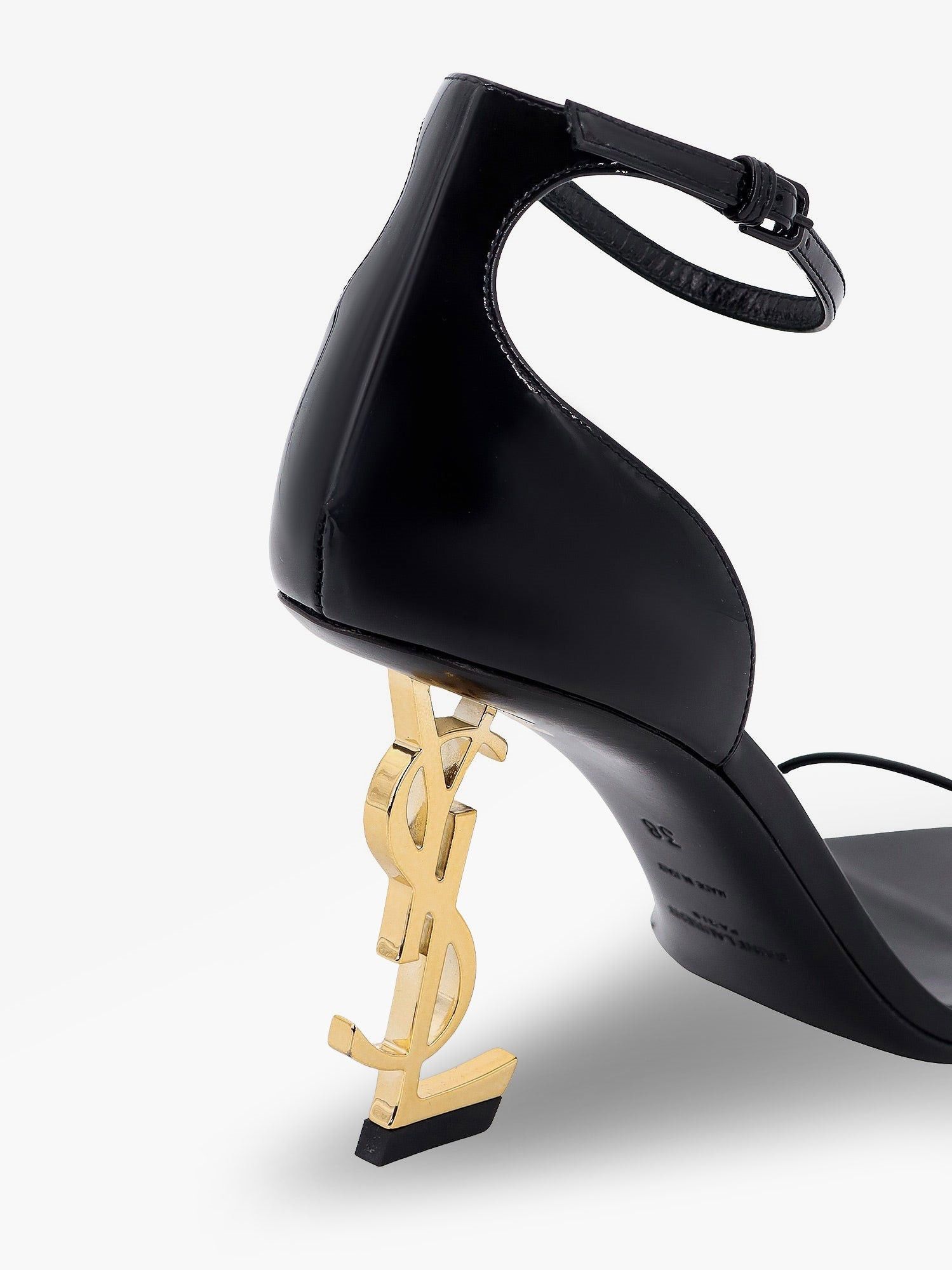 Saint Laurent Paris Opyum 85 Patent Leather Sandals Size US 7 / IT 37 - 4 Thumbnail