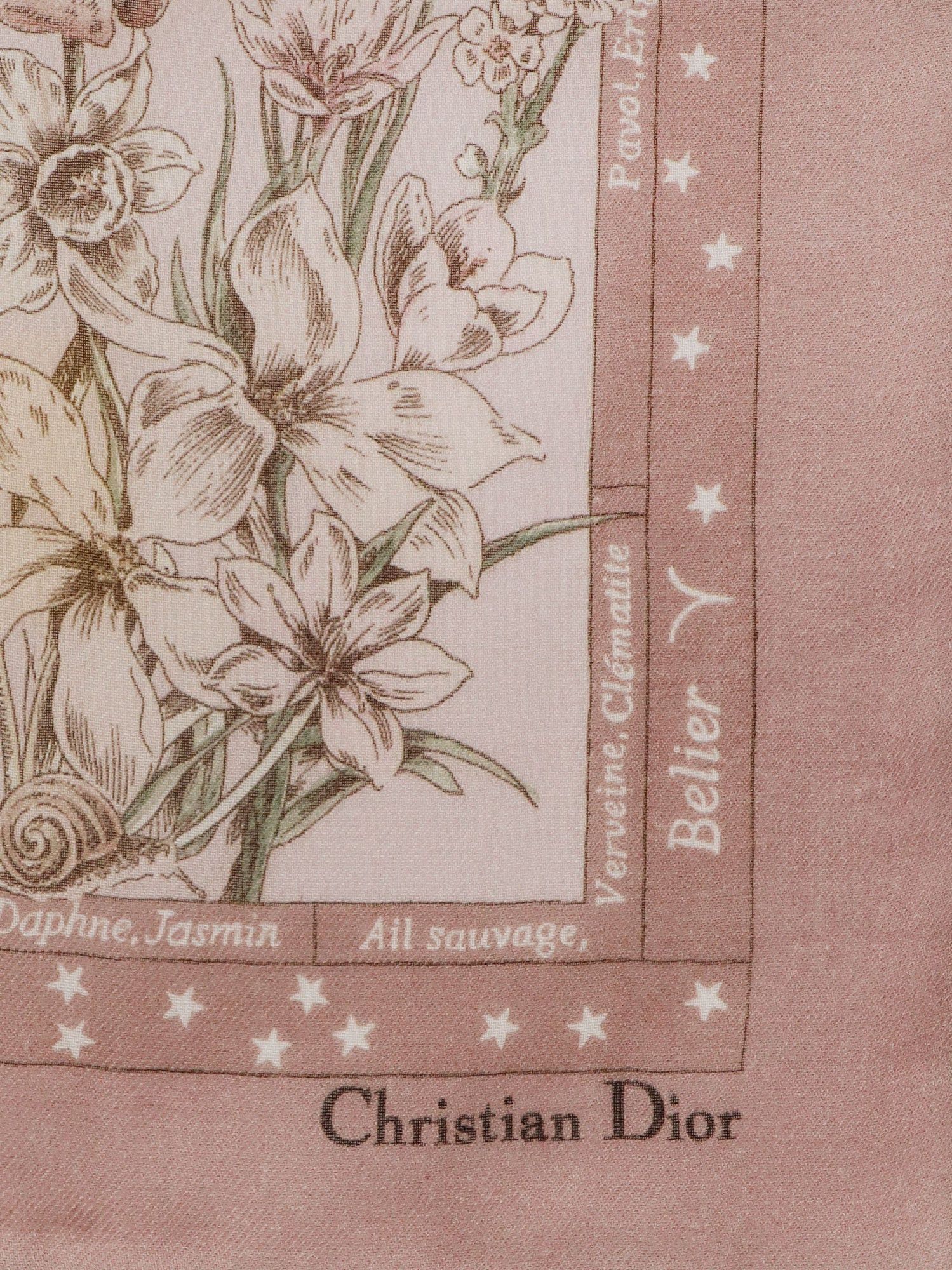 Dior Cashmere Foulard Size ONE SIZE - 2 Thumbnail