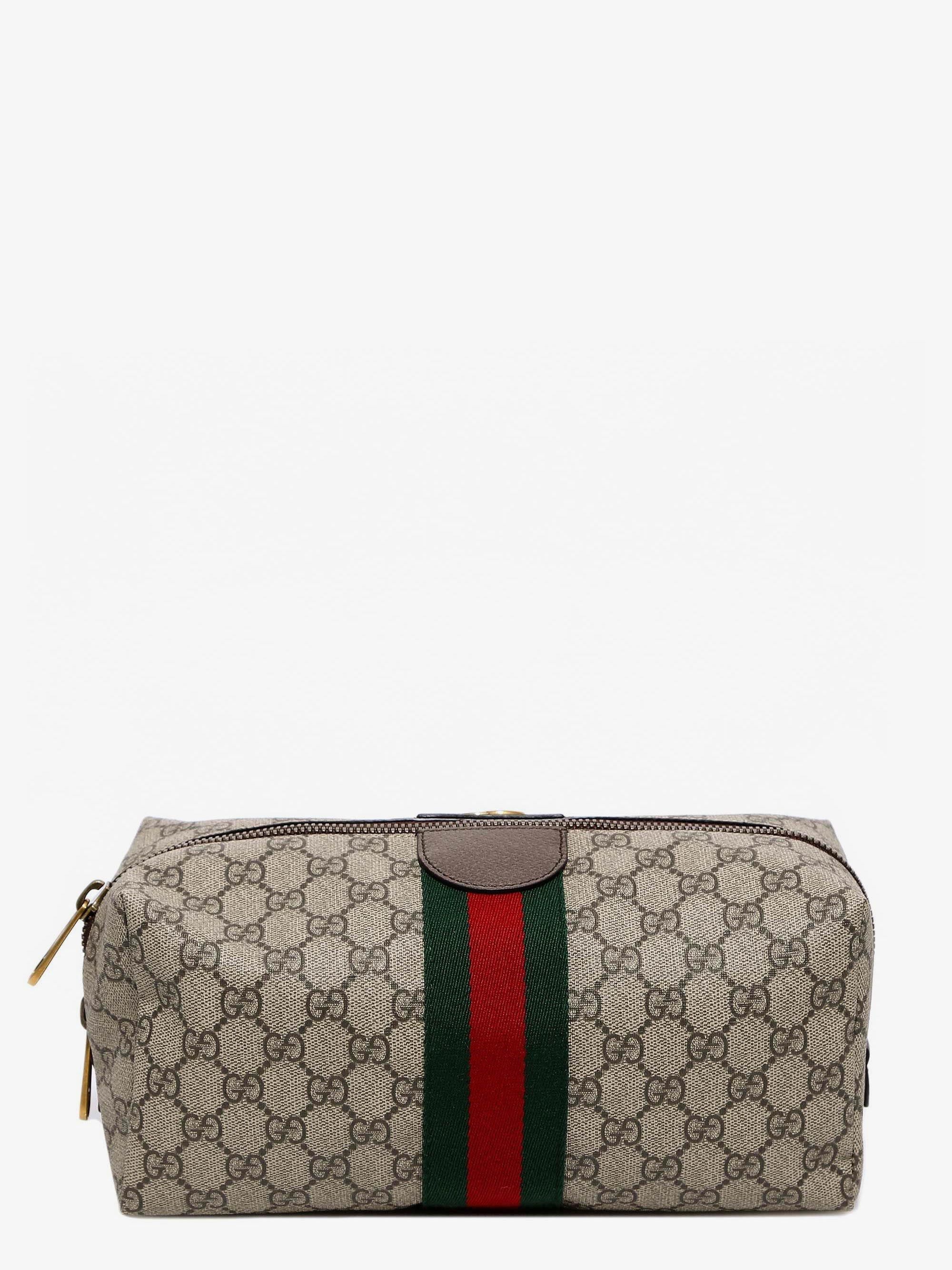 Gucci Gg Supreme Fabric Beauty Case Size ONE SIZE - 3 Thumbnail