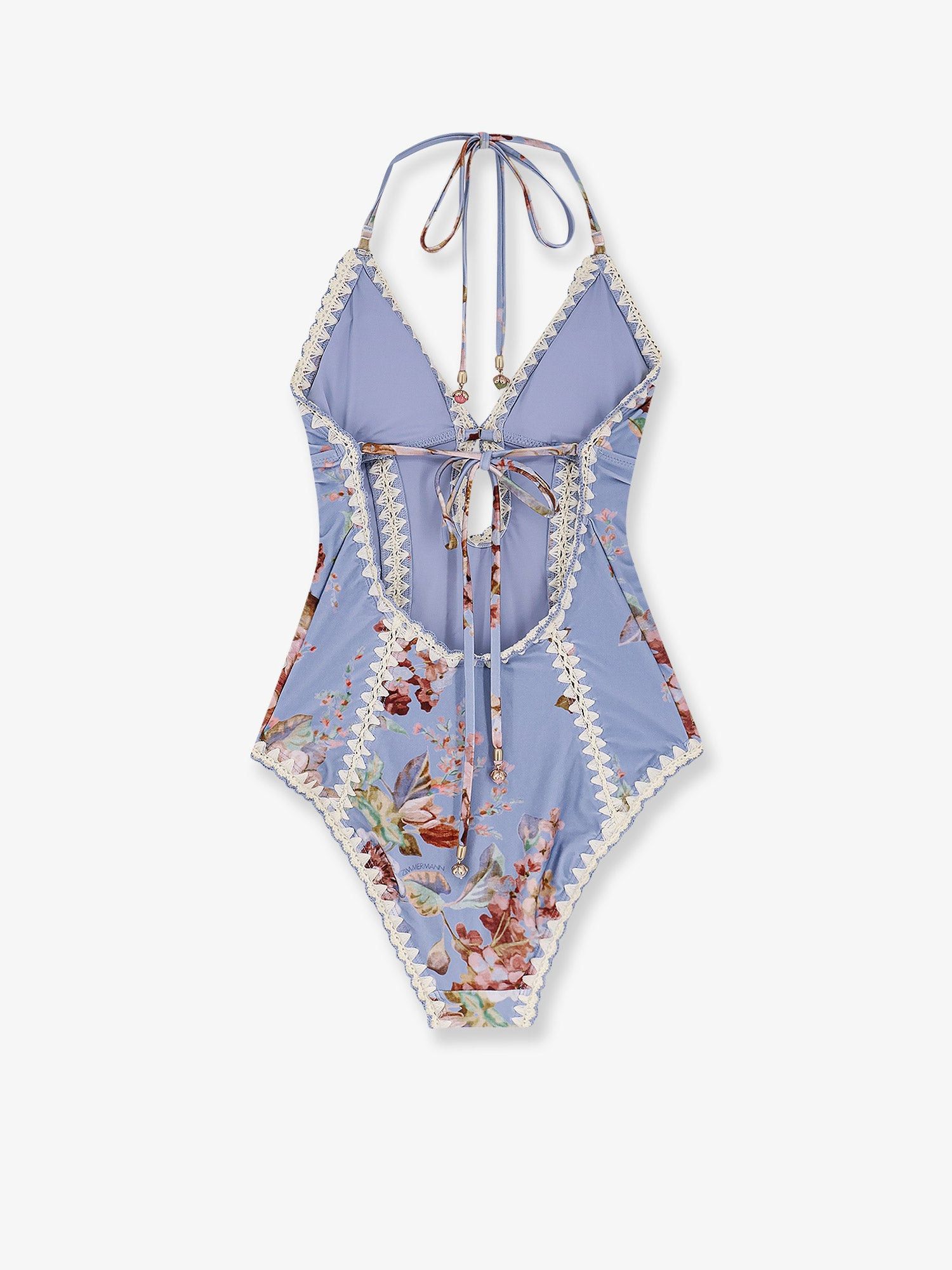 Zimmermann Awaken Crochet One-Piece Swimsuit Size L / US 10 / IT 46 - 2 Thumbnail