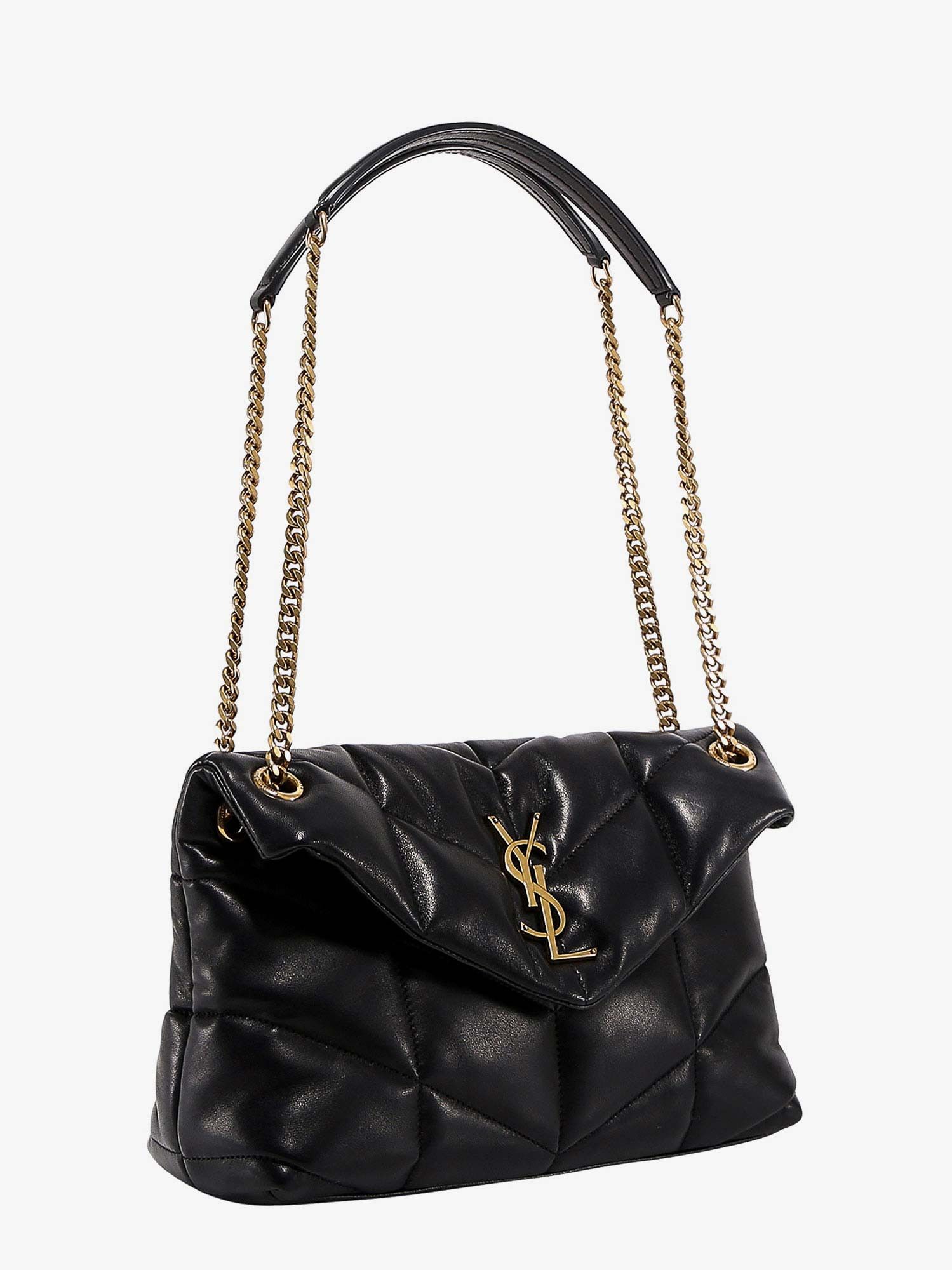 Saint Laurent Paris Loulou Puffer Matelasse Leather Shoulder Bag Size ONE SIZE - 3 Thumbnail